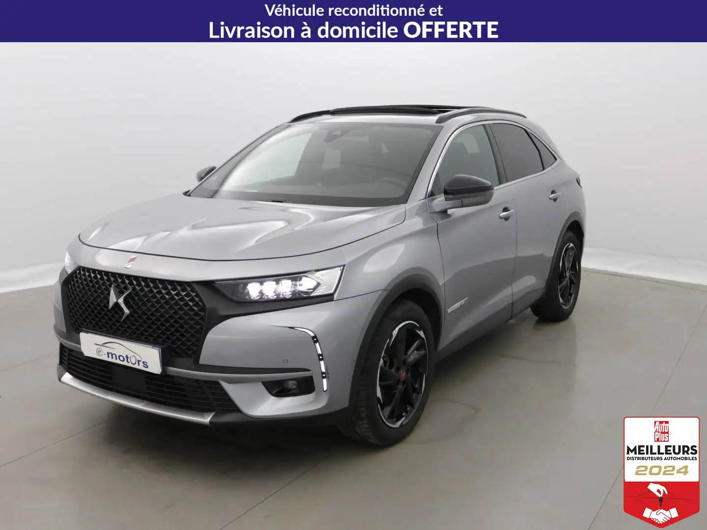 DS Automobiles DS 7 Crossback PureTech 180 EAT8 Performance Line+ +Toit Gris - 1