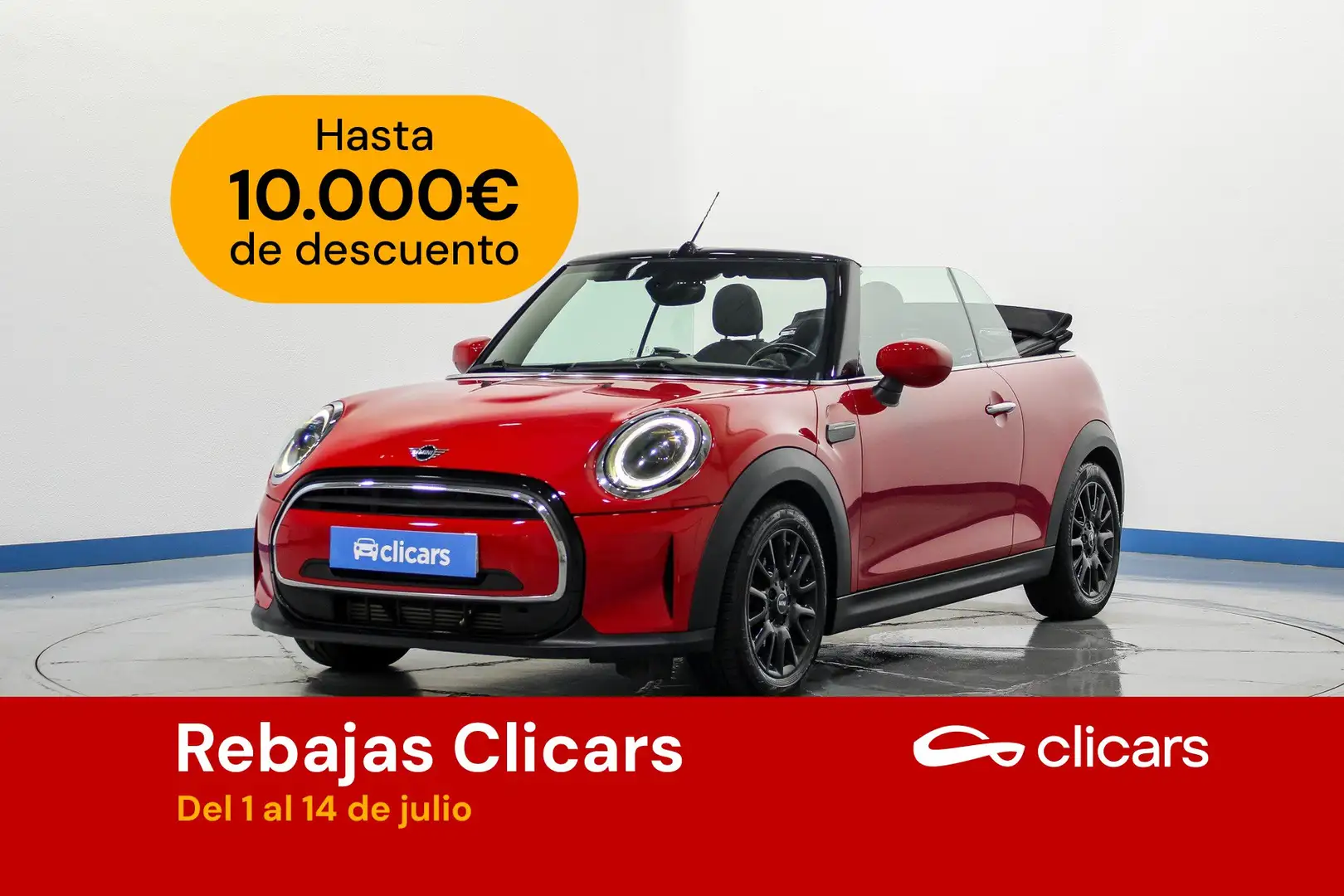 MINI Cooper Cabrio Rojo - 1