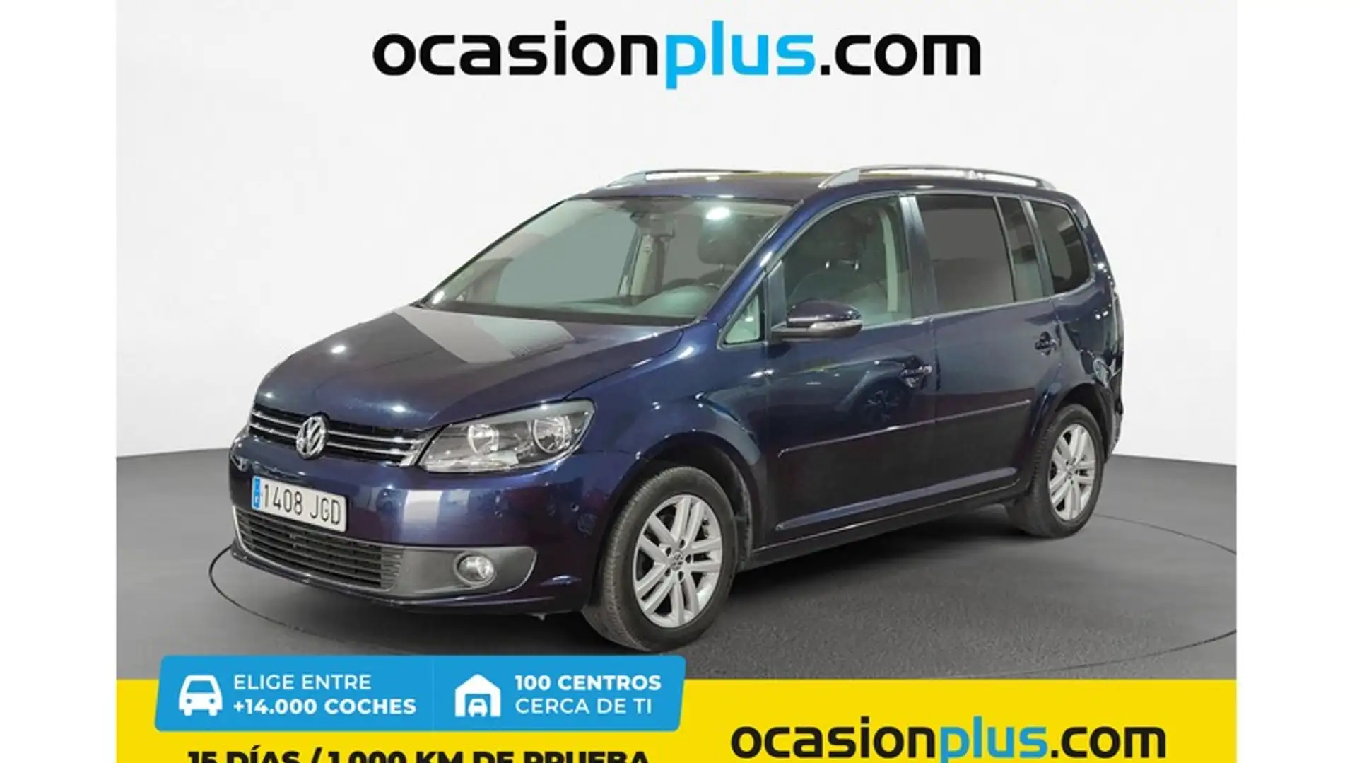 Volkswagen Touran 1.6TDI Advance BMT 105 Bleu - 1