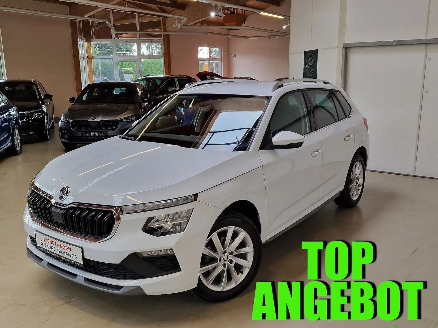 Skoda Kamiq II Top Selection DSG AHK 5J-GAR KAMERA LH Wit - 1