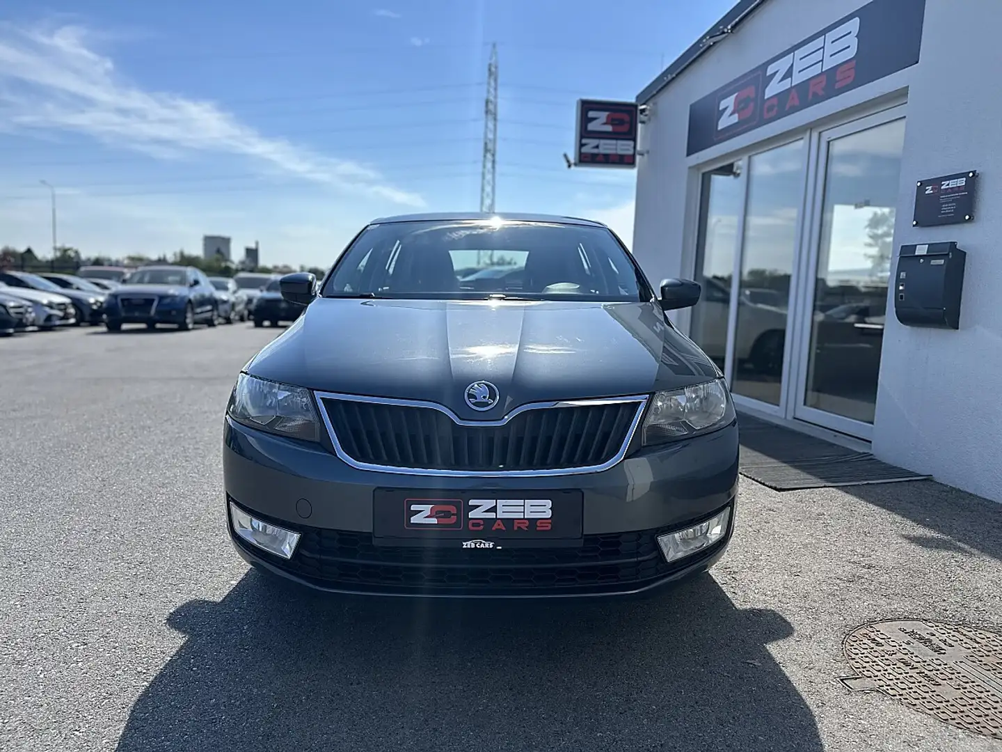 Skoda Rapid/Spaceback Rapid 1,6 TDI Elegance Grau - 2