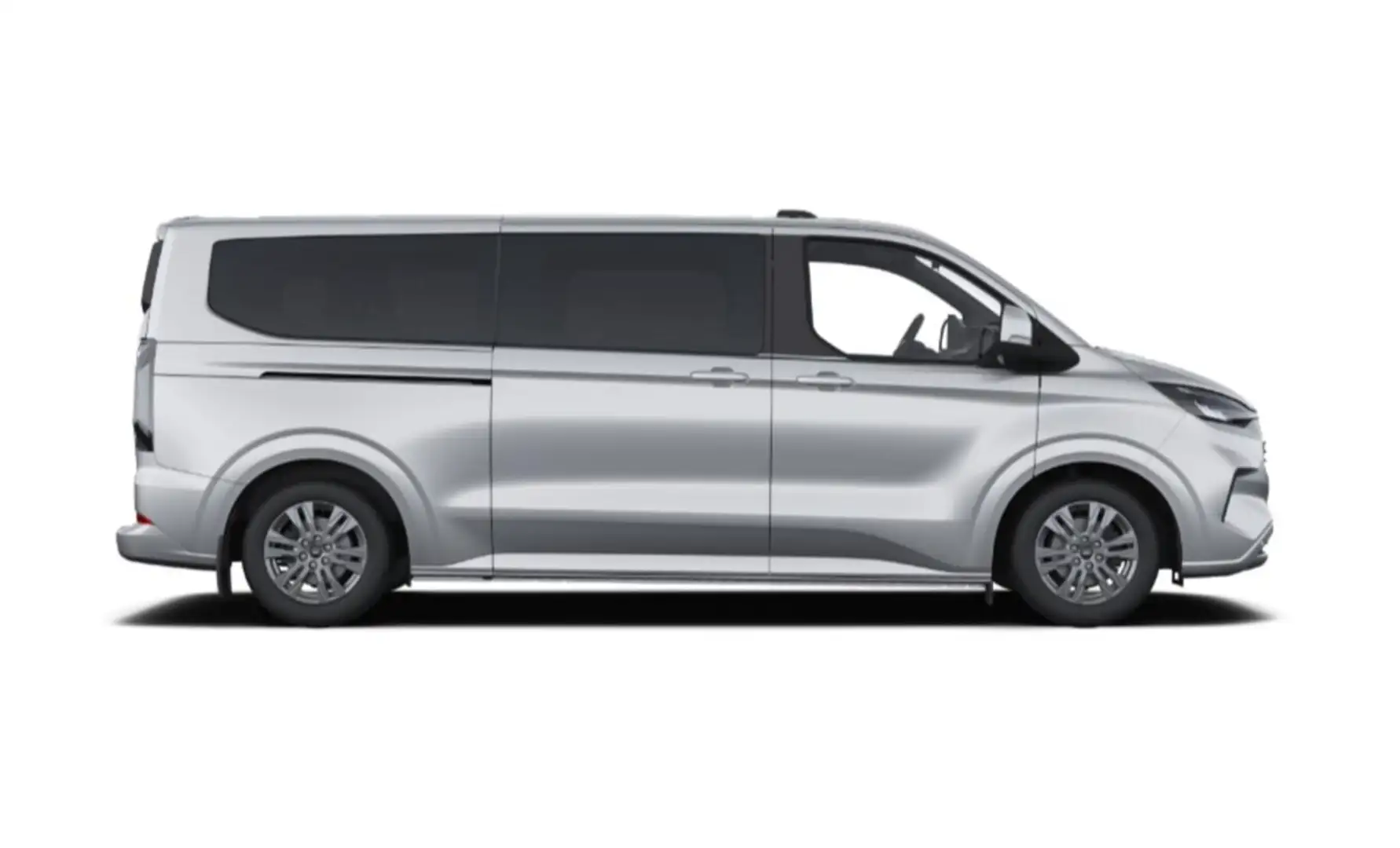 Ford Tourneo Custom Titanium 2.0 TDCi 170 Aut Tit 320 L2 Pano 125 k... Silber - 2