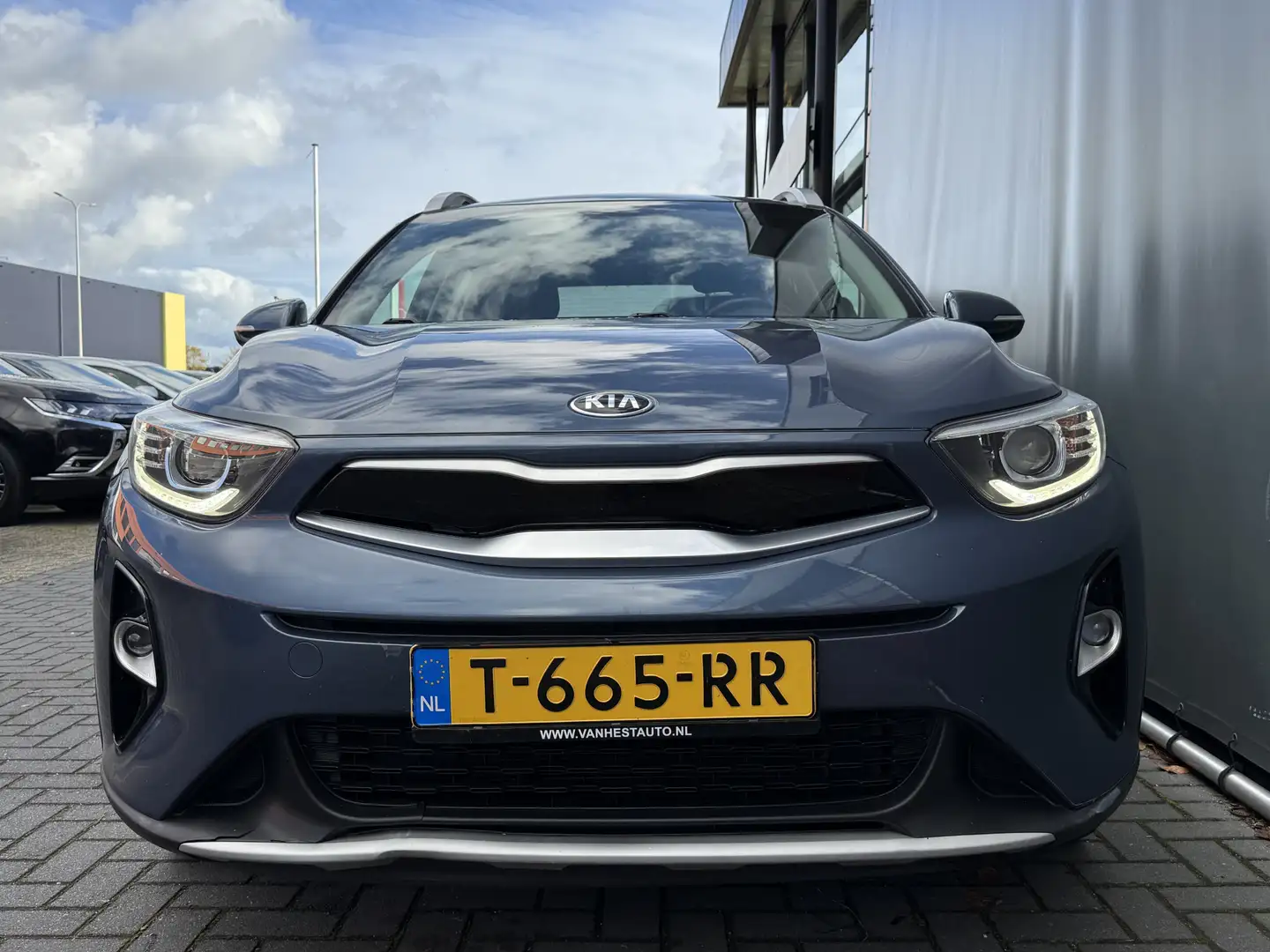 Kia Stonic BWJ 2019 1.4 MPi 100 PK Dynamic Plus Line AUTOMAAT Blauw - 2