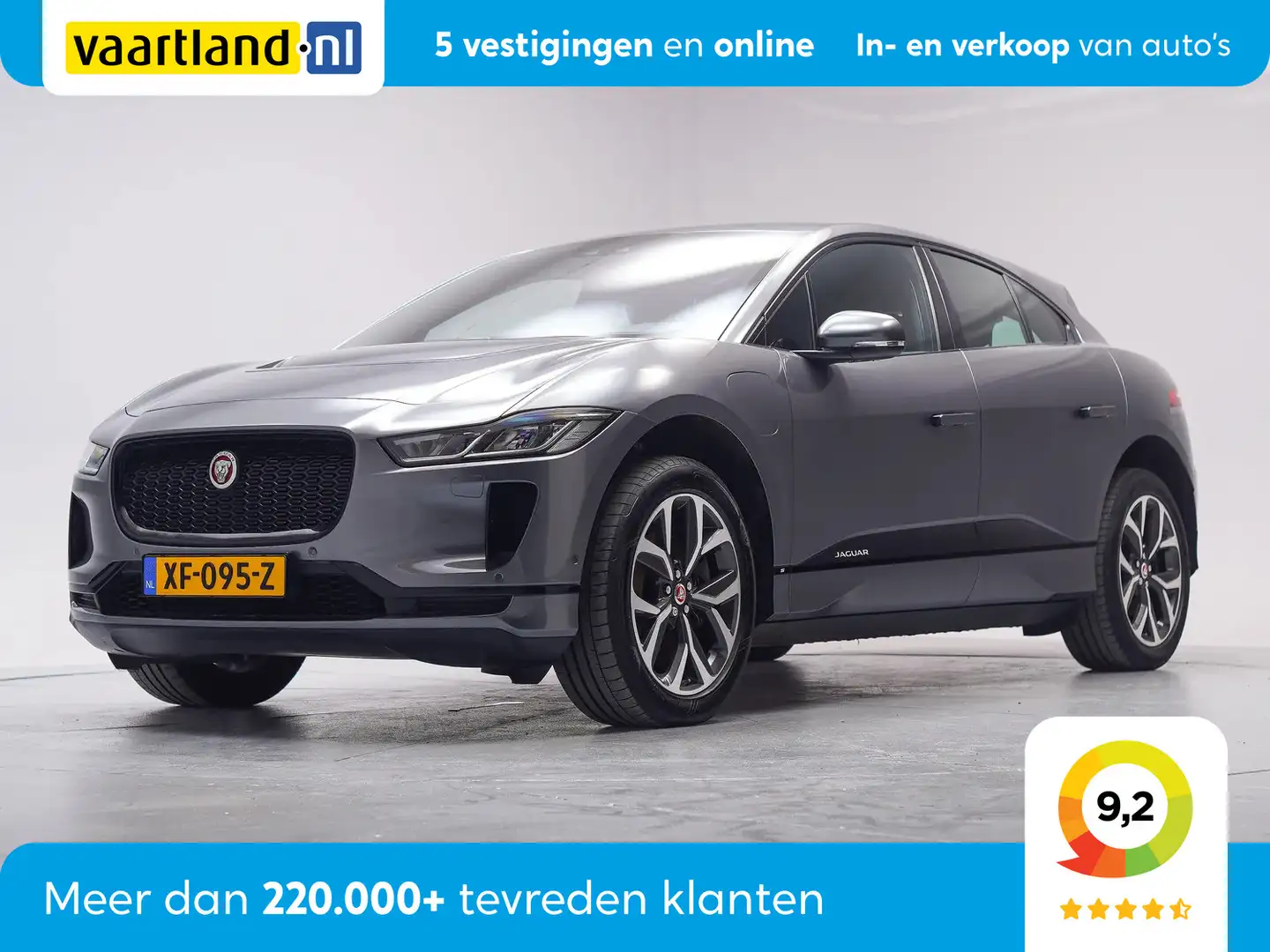 Jaguar I-Pace EV400 S 90 kWh [Merdian Leder SOH 89,9] Grijs - 1