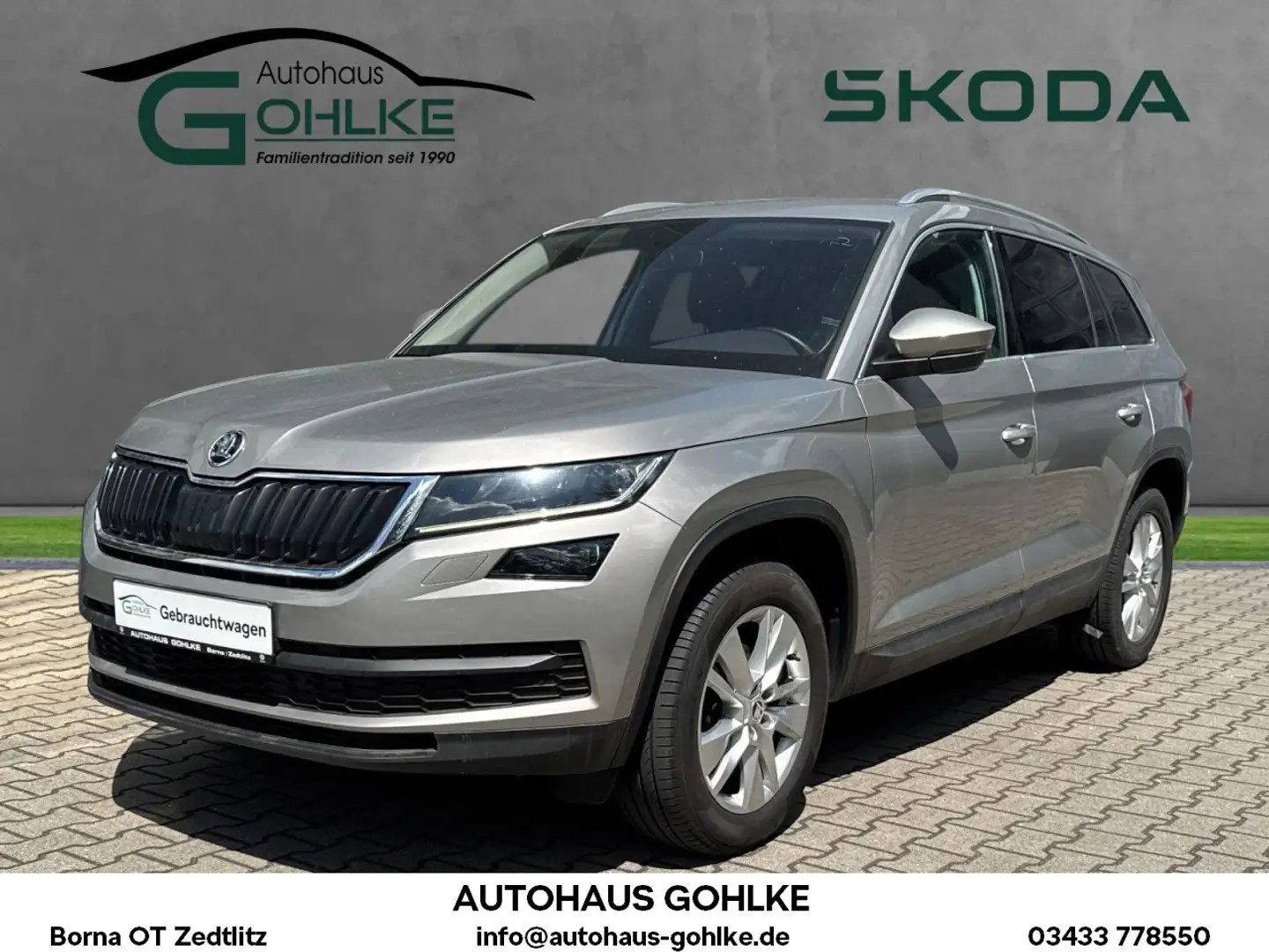 Skoda Kodiaq Style 1.4T 110kW DSG*LED*Beheizbare Winds Klima Beige - 1