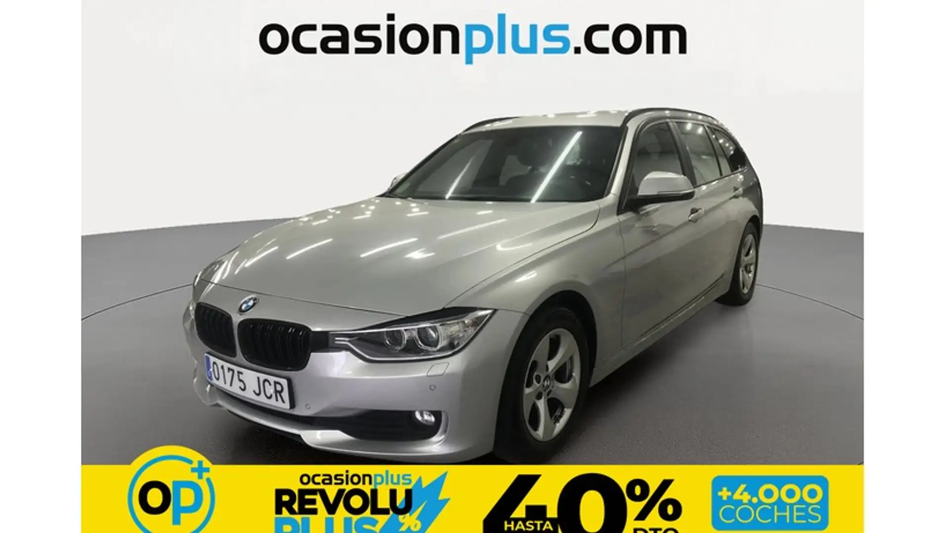 BMW 320 320d Touring Efficient Dynamics Plateado - 1