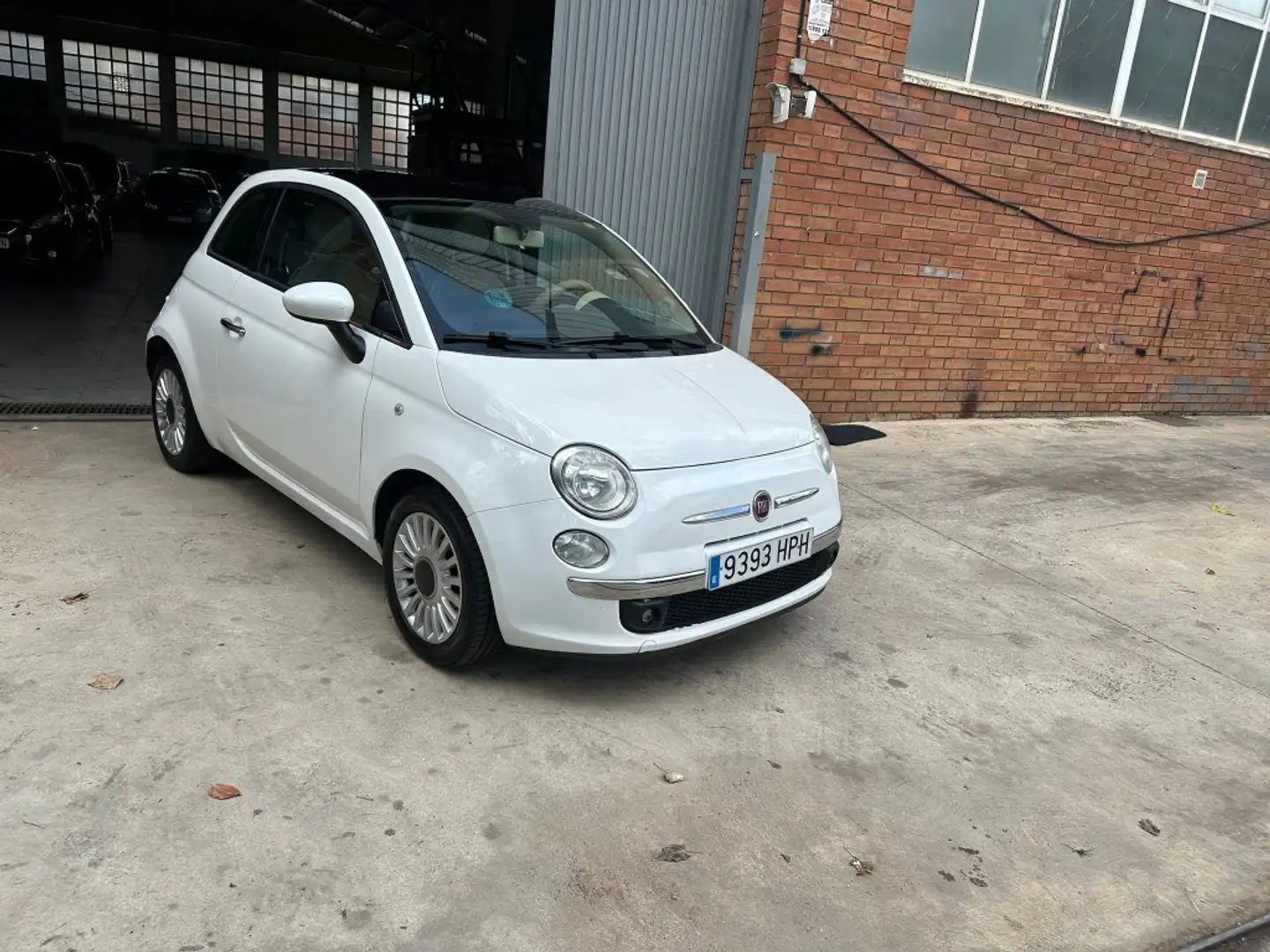 Fiat 500 1.2 Lounge Blanc - 1