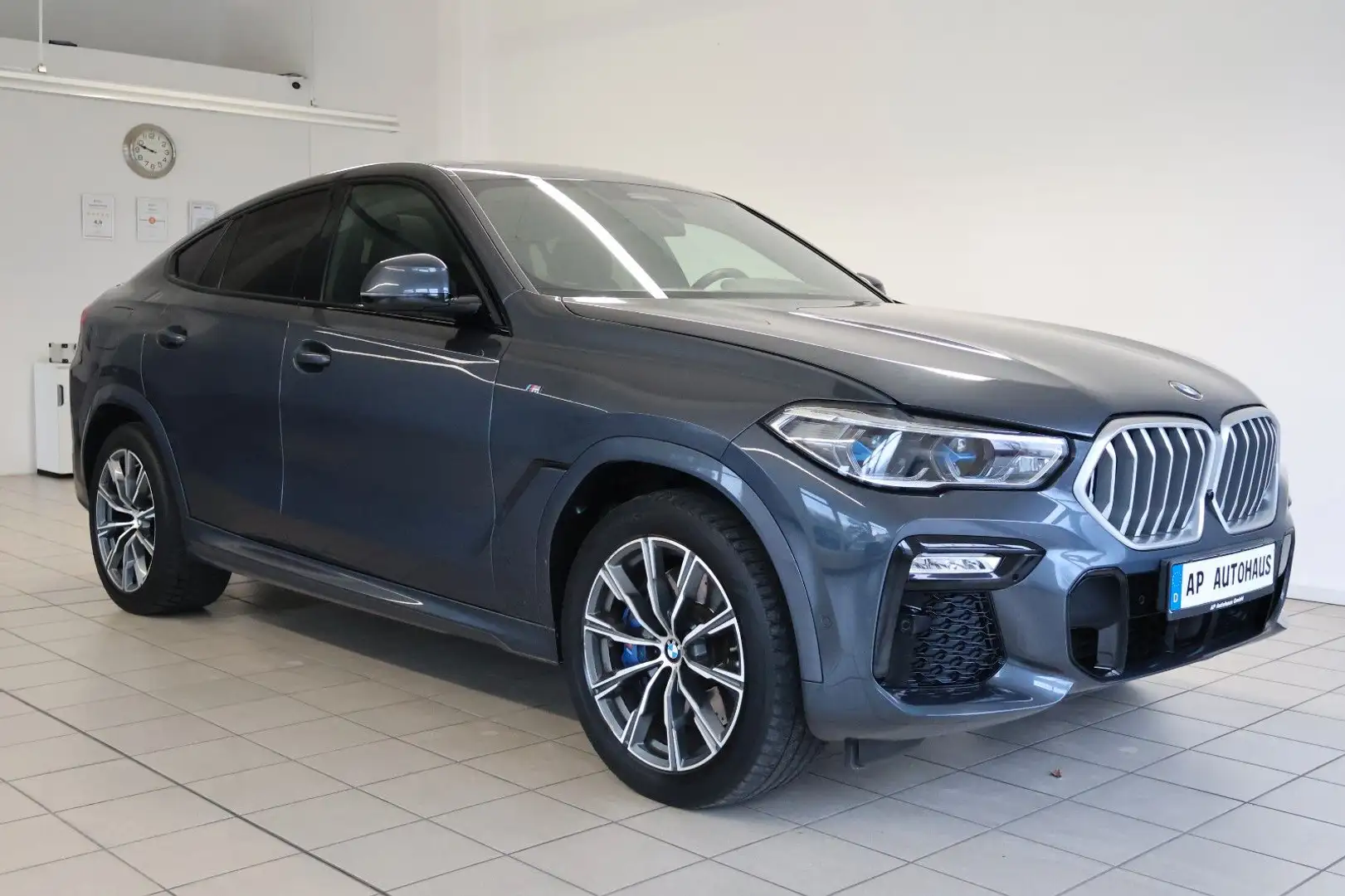 BMW X6 xDrive 30 d M Sport LASER PANO H/K HUD AHK Grau - 1