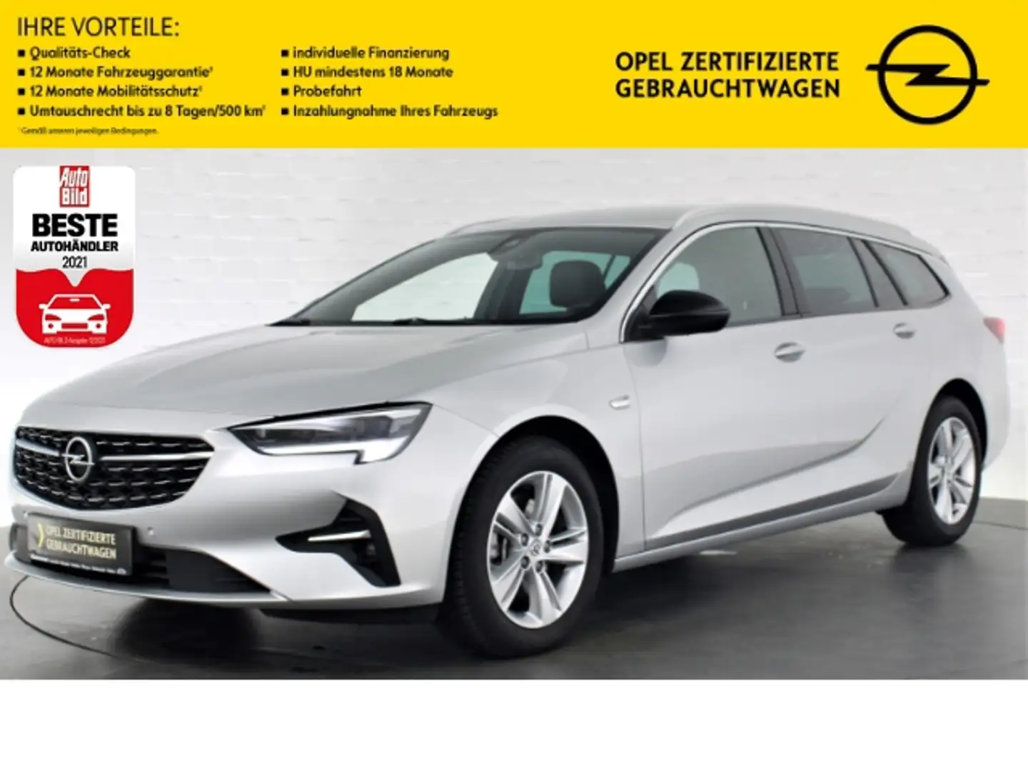 Opel Insignia B ST ELEGANCE AUTOMATIK+LED-SCHEINWERFER+FRONT-/RÜ Argent - 1