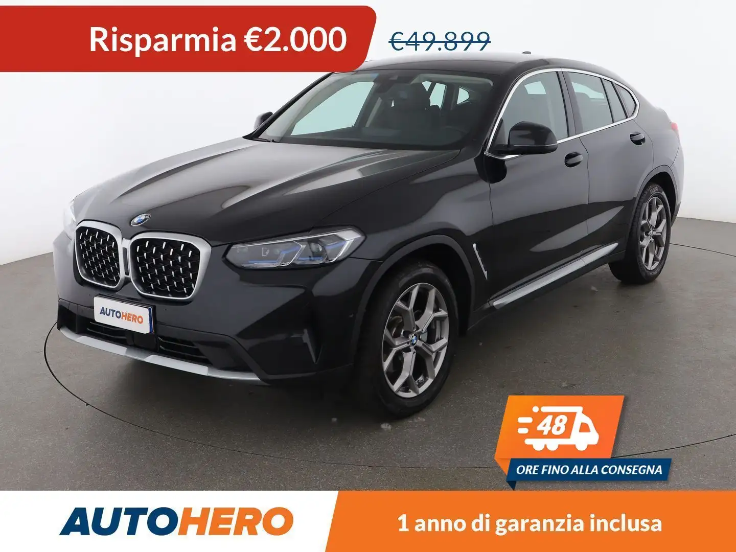 BMW X4 xDrive 20d MHEV Nero - 1