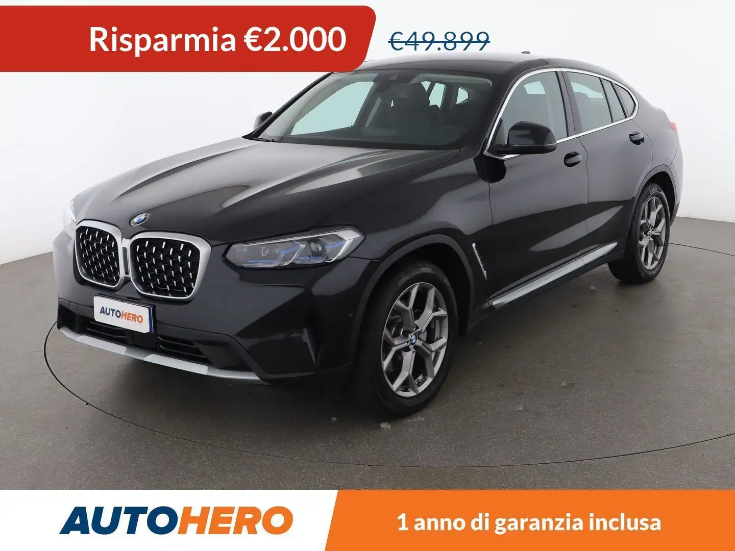 BMW X4 xDrive 20d MHEV Nero - 1
