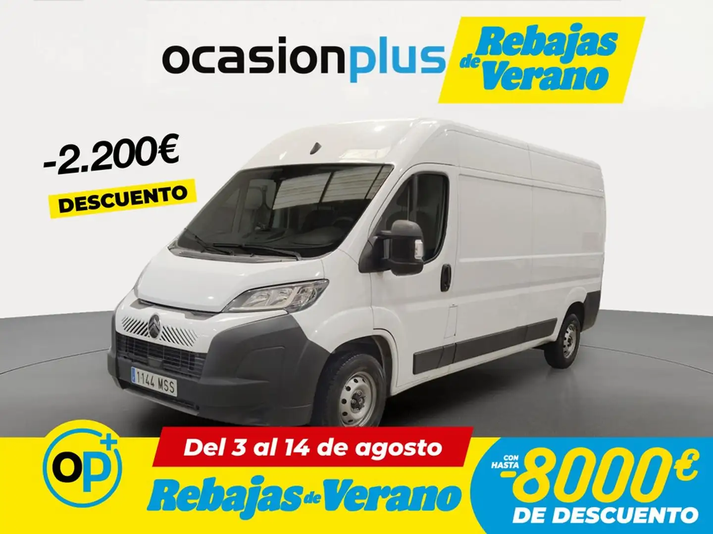 Citroen Jumper Fg. 2.2BlueHDi 35 L3H2 S&S 140 Blanco - 1