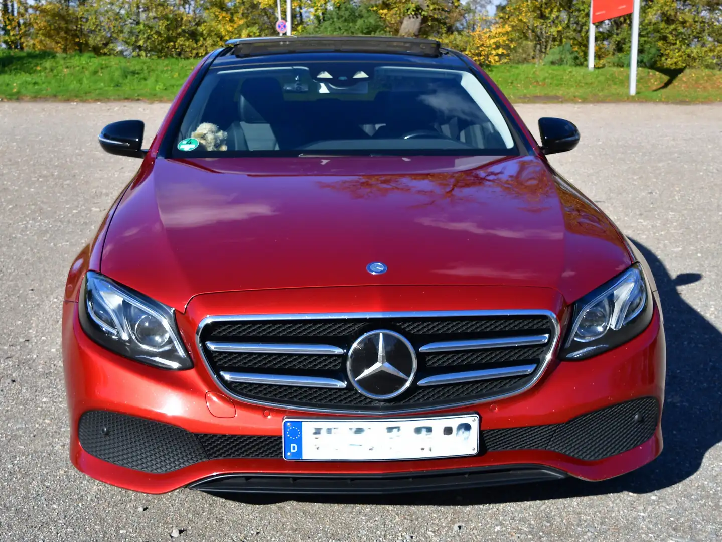 Mercedes-Benz E 220 E 220 d 9G-TRONIC Avantgarde Rouge - 1