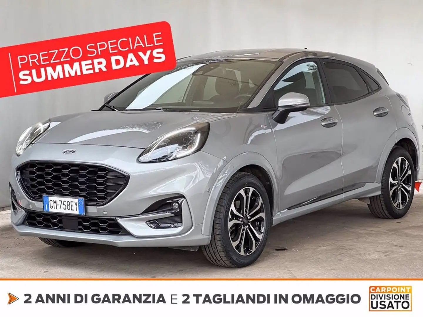 Ford Puma 1.0 ecoboost h st-line s&s 125cv Grigio - 1
