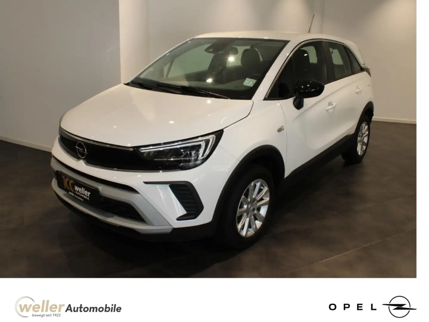 Opel Crossland 1.2 Turbo ''Elegance'' Parksensoren Klimaautomatik Blanc - 1