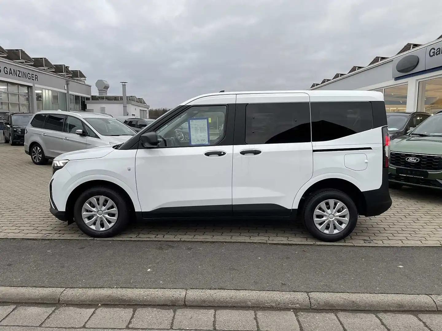 Ford Tourneo Courier Trend Automatik,5 JAHRE GARANTIE+LED+KAMERA+PDC Weiß - 2