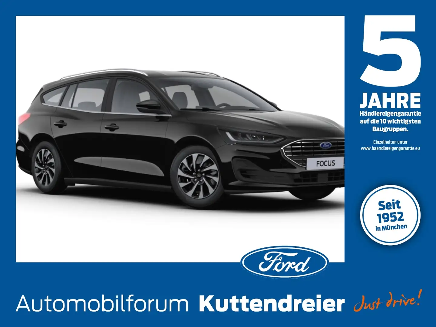 Ford Focus Titanium Edition MHEV NAV*CAM*PDC* Schwarz - 1