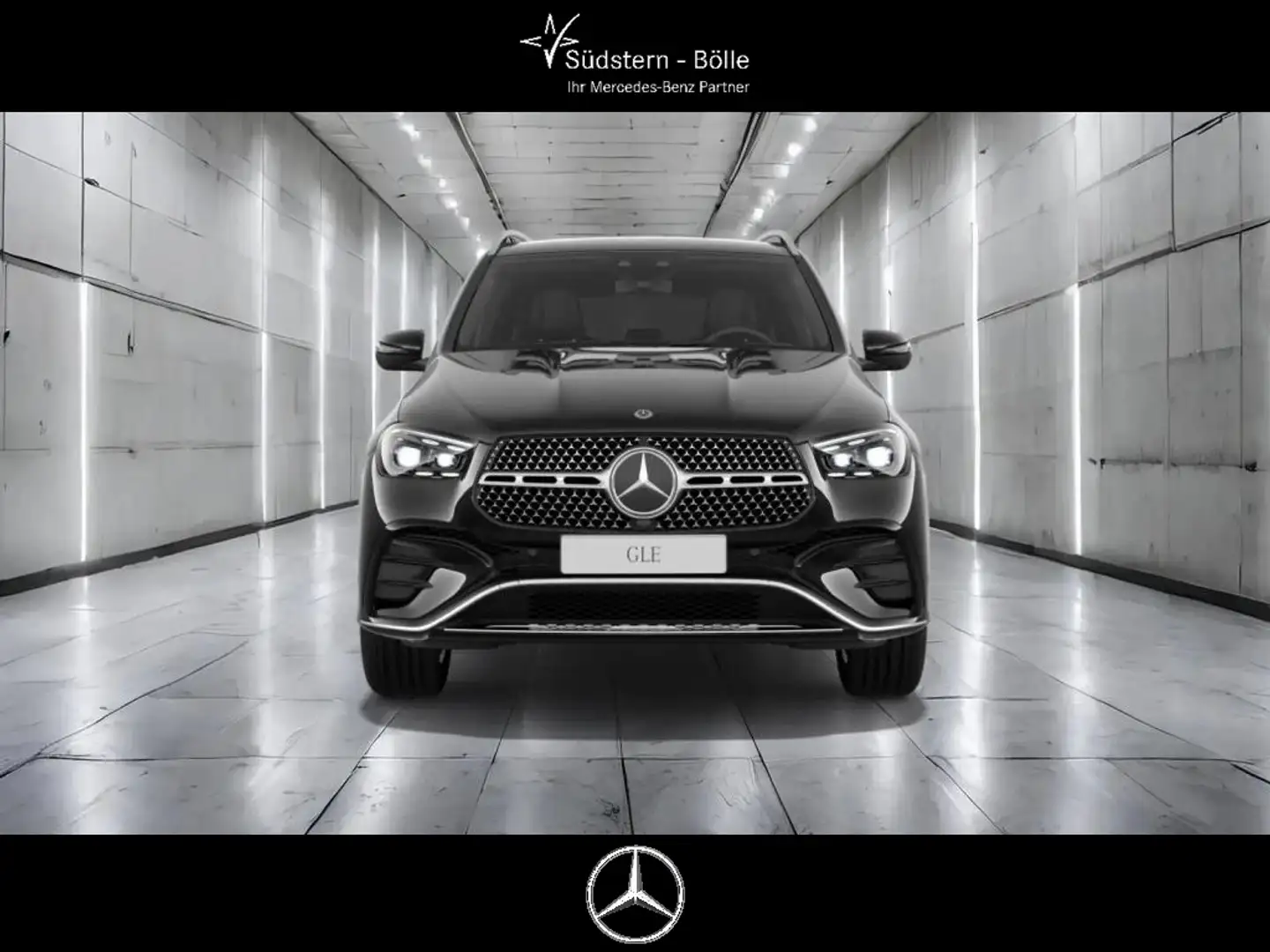 Mercedes-Benz GLE 300 d 4M AMG+PANO+AHK+DISTRO+AIRMATIC+Standh.+HeadUp Noir - 2