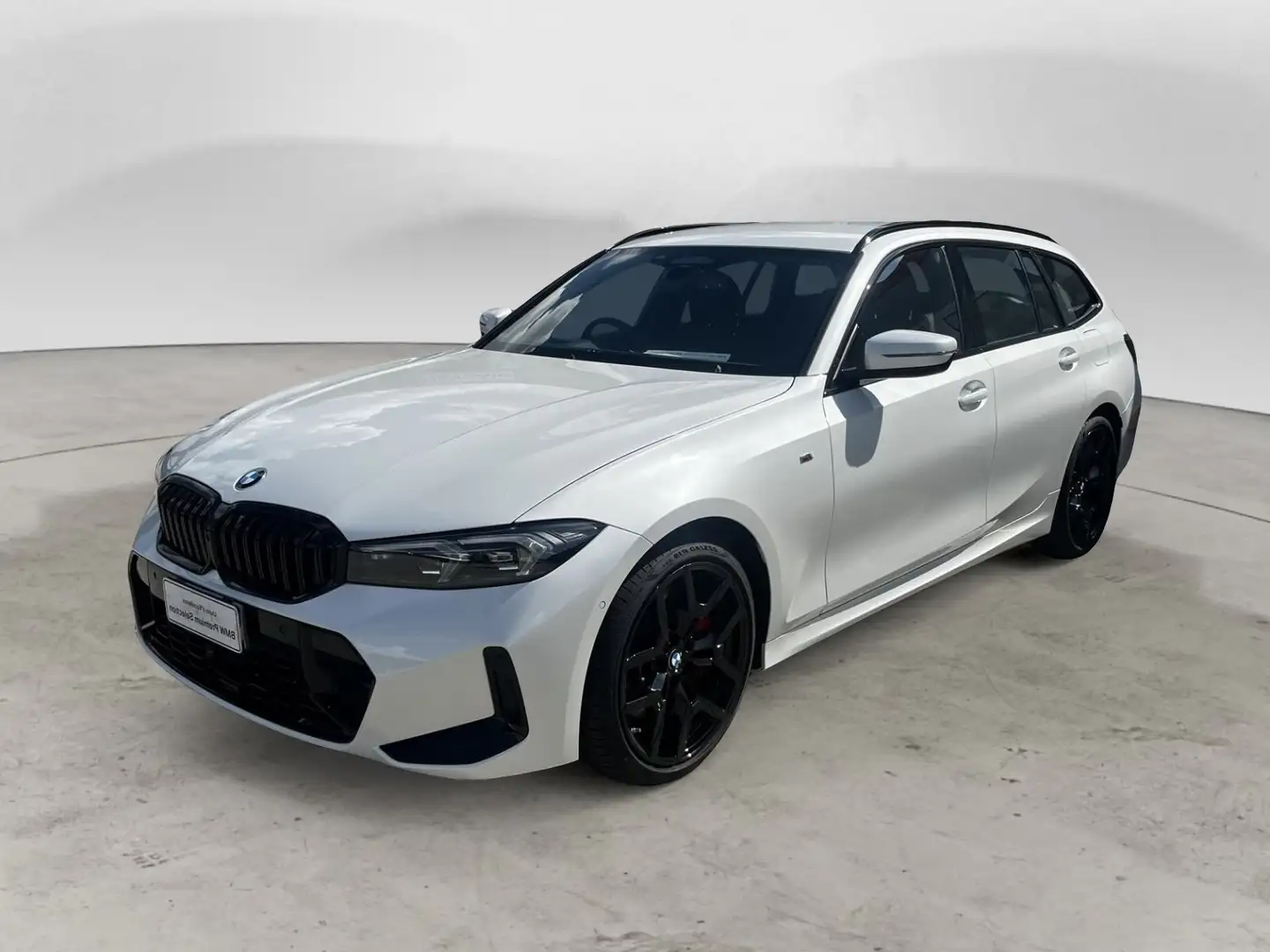 BMW 320 Serie 3 320D XDRIVE TOURING Blanc - 1