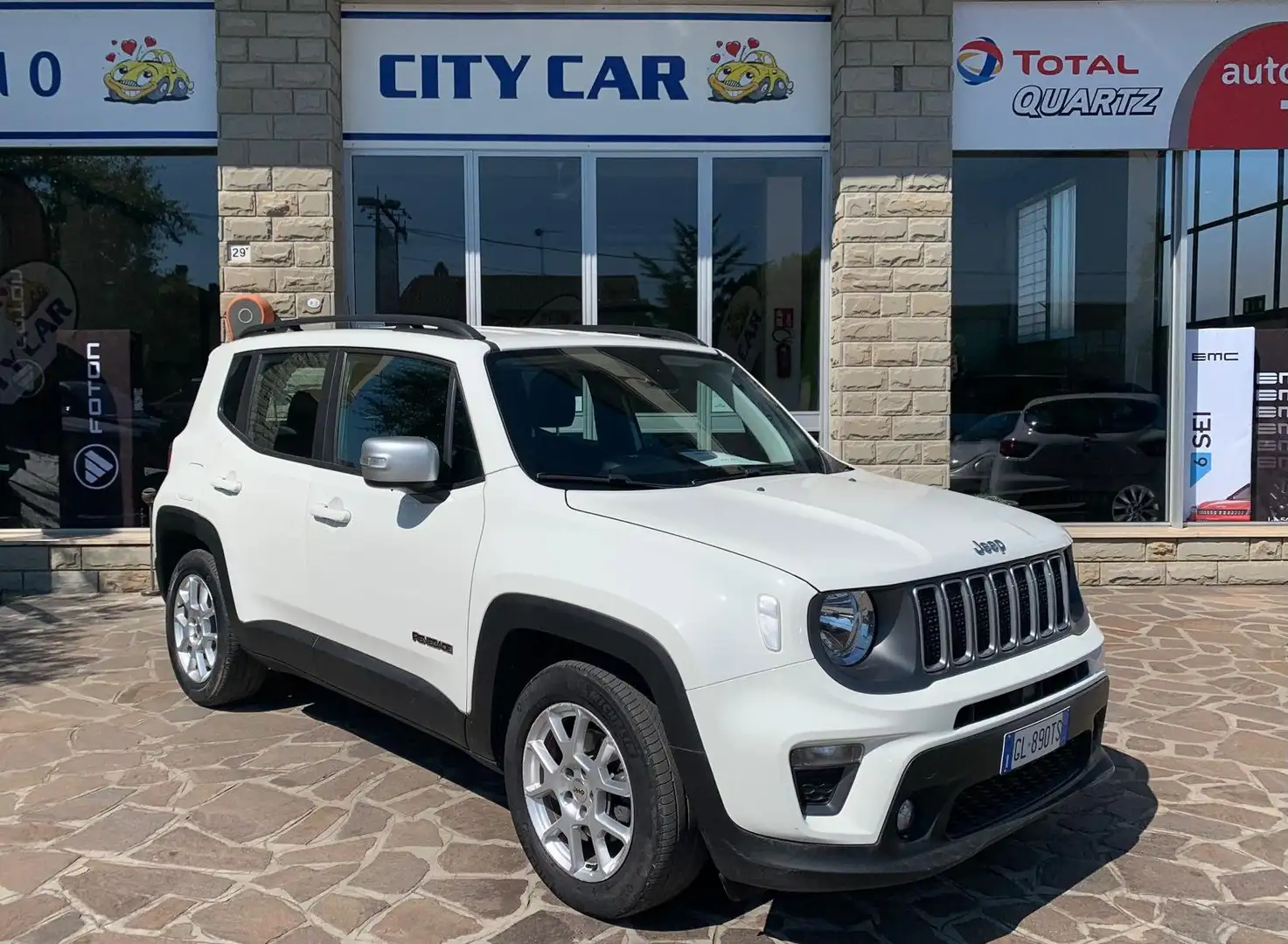 Jeep Renegade 1.5 turbo t4 mhev Limited 2wd 130cv dct Bianco - 1