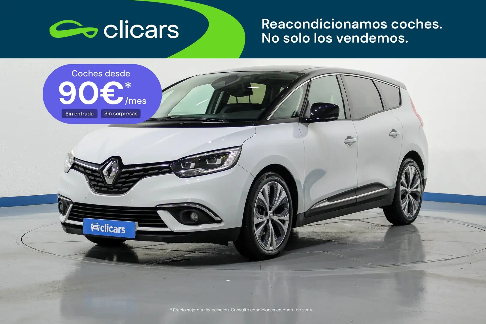 Renault Scenic Grand dCi Zen Blue 110kW Blanco - 1