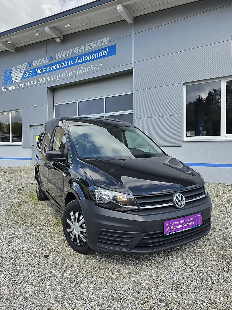 Volkswagen Caddy Kastenwagen 2,0 TDI Blue Motion Schwarz - 1