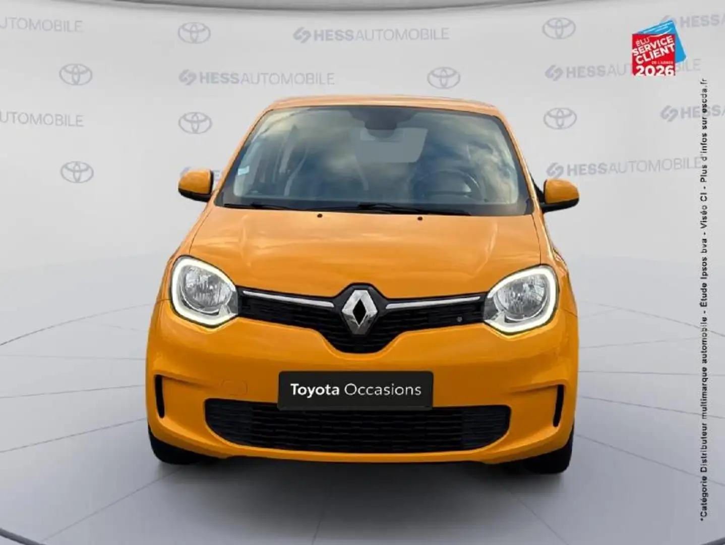 Renault Twingo 1.0 SCe 75ch Zen Jaune - 2