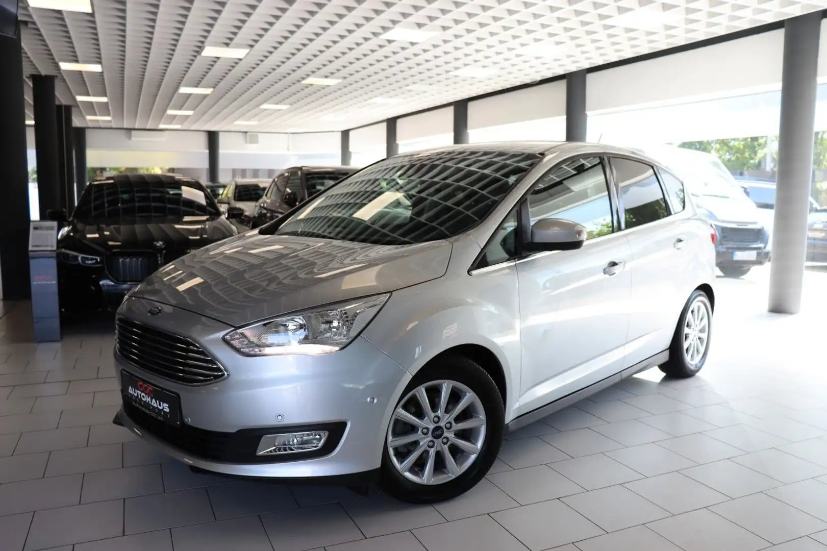 Ford C-Max C-MAX Titanium|1.HAND|NAVI|AUTOMATIK|SHZ|R.KAM Silber - 2