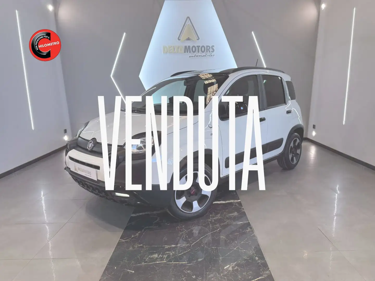 Fiat Panda 1.2 CROSS Waze s Blanc - 1