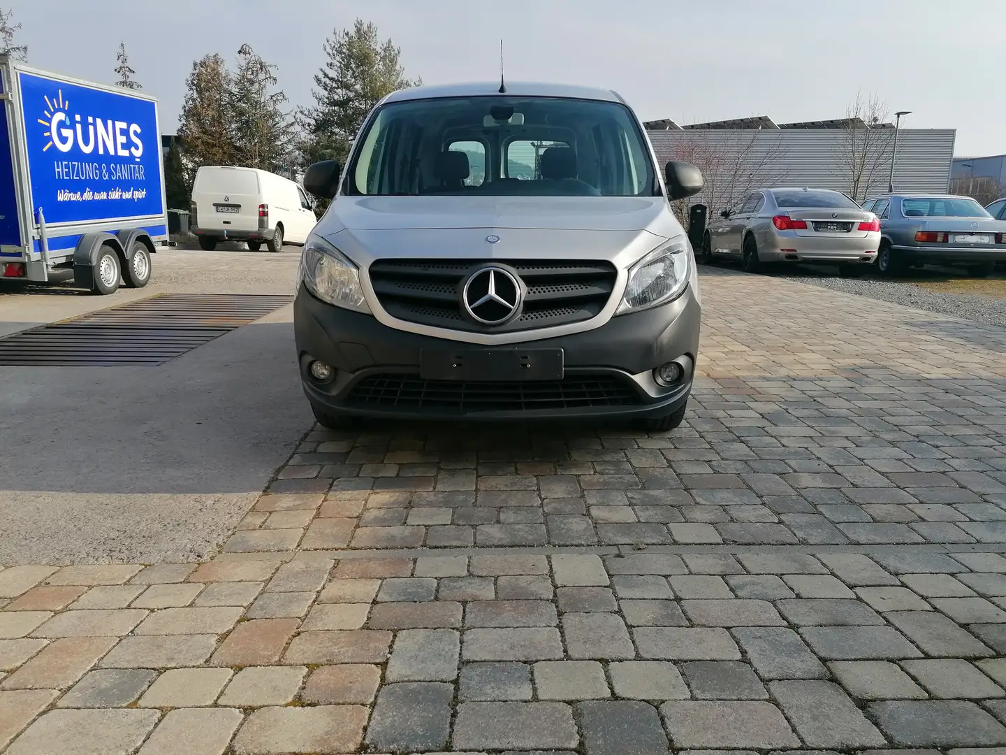 Mercedes-Benz Citan 112 lang (A2)(415.703)Klima/TÜV 03-2026/1 Hand Grau - 1