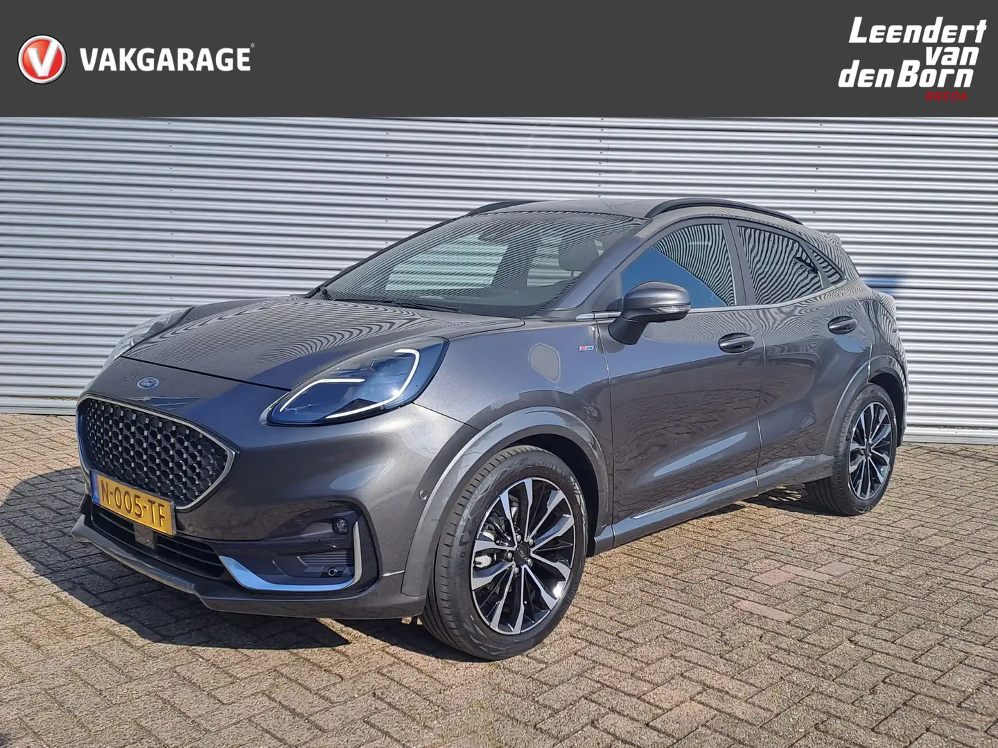 Ford Puma 1.0 EcoBoost Hybrid ST-Line X Vignale | Leer | Mas Grijs - 1