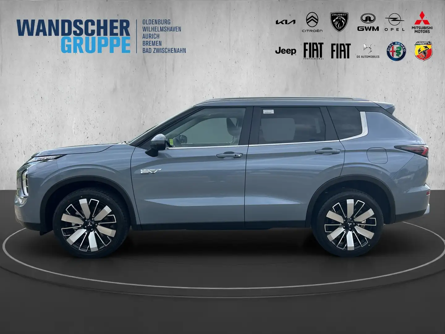 Mitsubishi Outlander PHEV Intro Edition + HEAD-UP + 20Zoll + Grau - 2