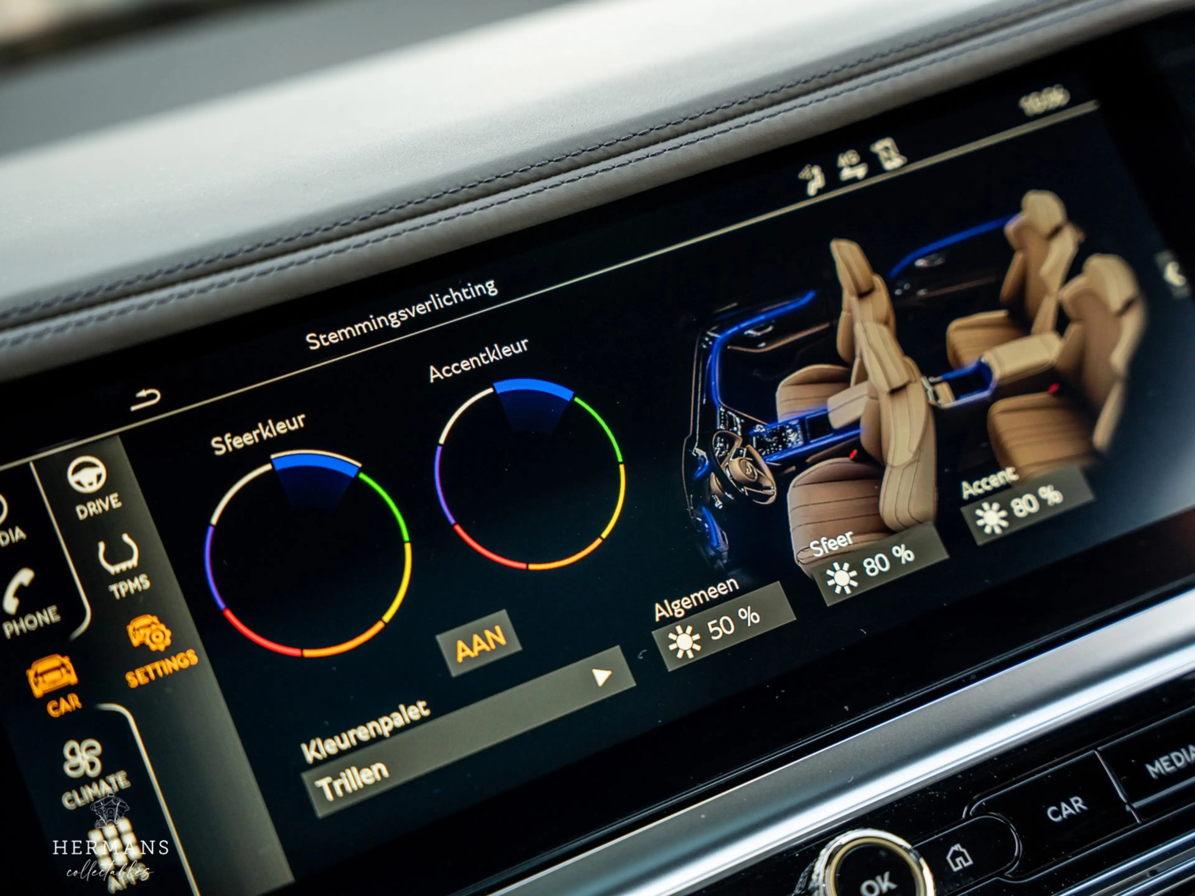 Bentley Flying Spur 4.0 V8 1st Edition / Mulliner / Blackline / Carbon — photo 31