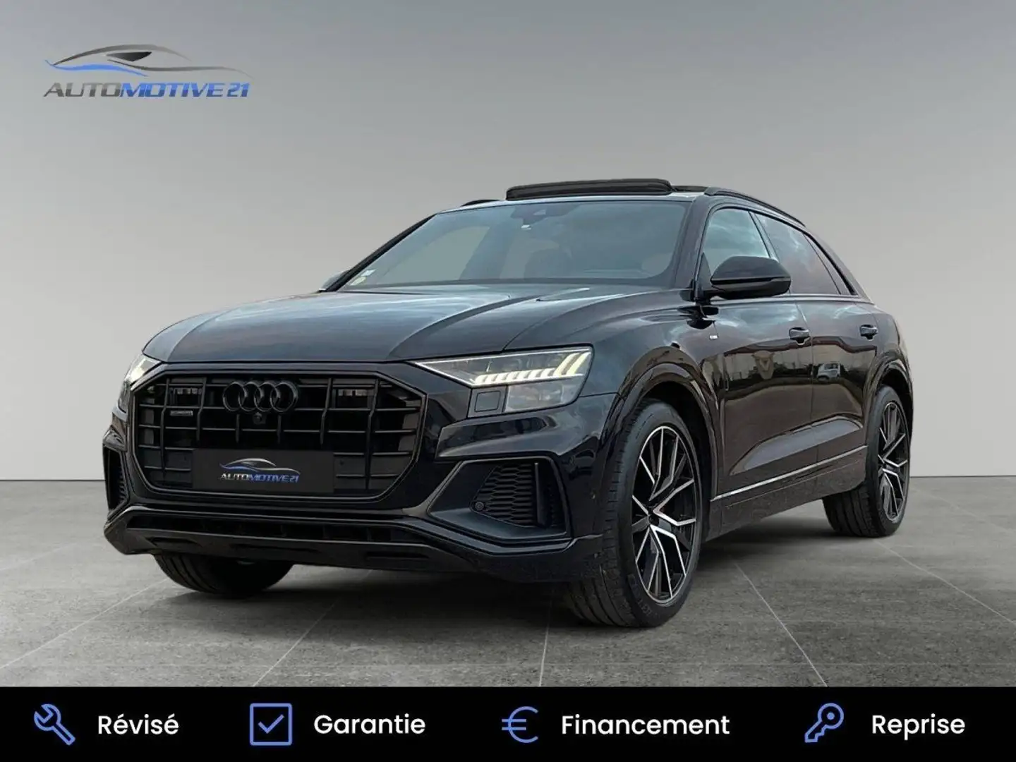 Audi Q8 50 TDI 286ch S line quattro tiptronic 8 Negru - 1