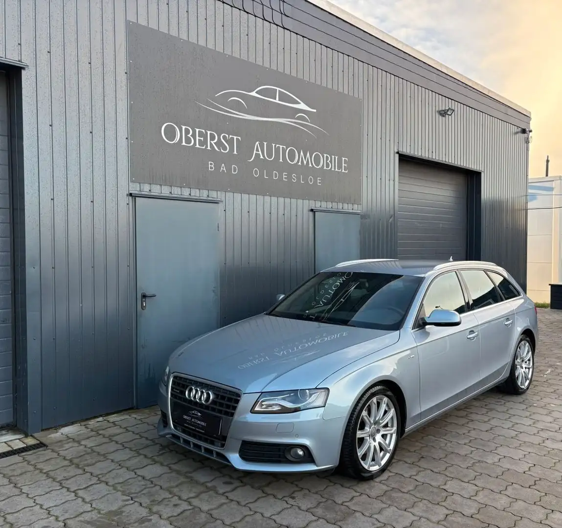 Audi A4 Sline quattro*Scheckheft gepflegt!*2.Hand Silber - 1