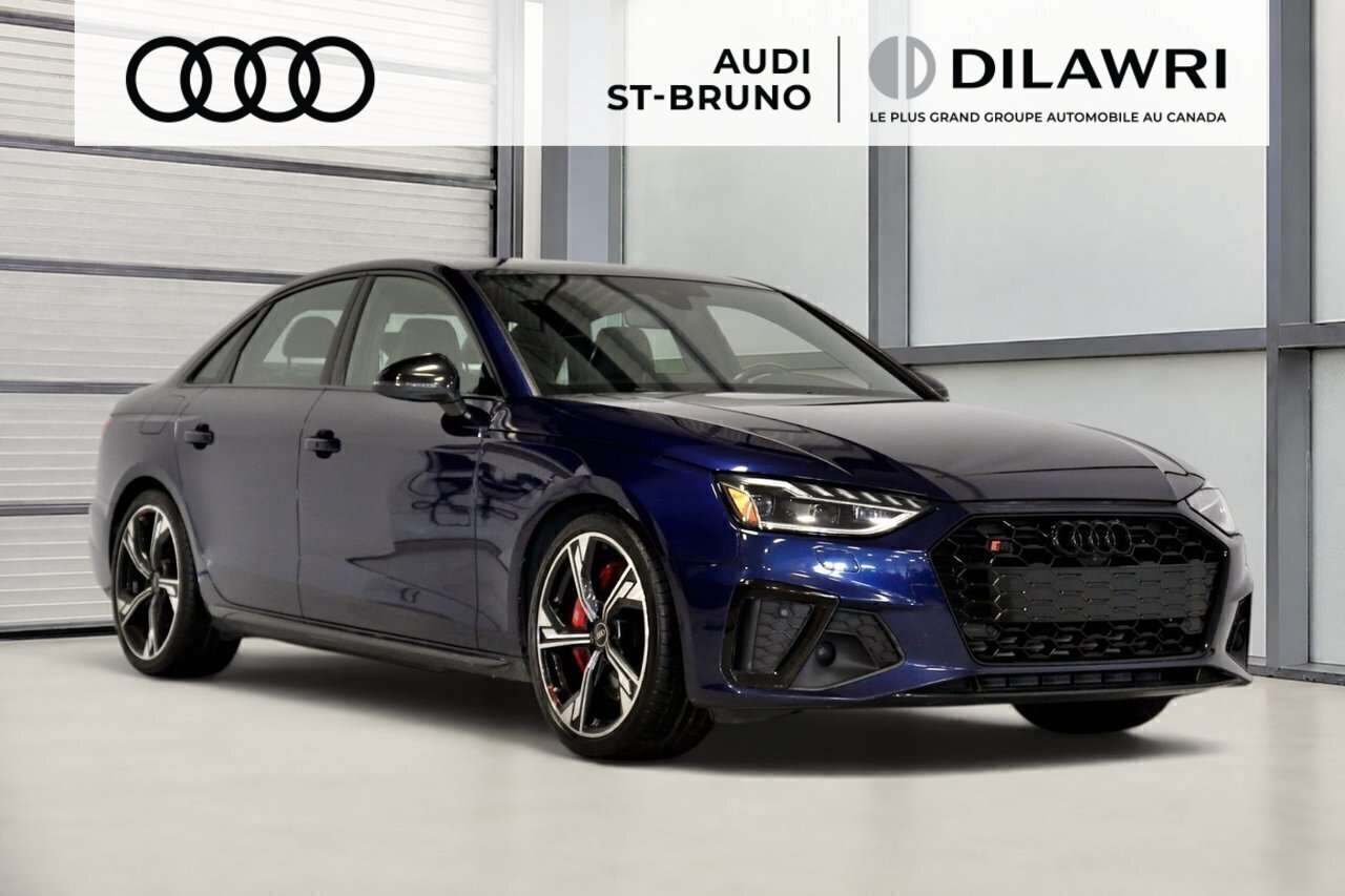 2023 Audi S4 Technik / Black optics / Sport Exhaust/ Carplay /