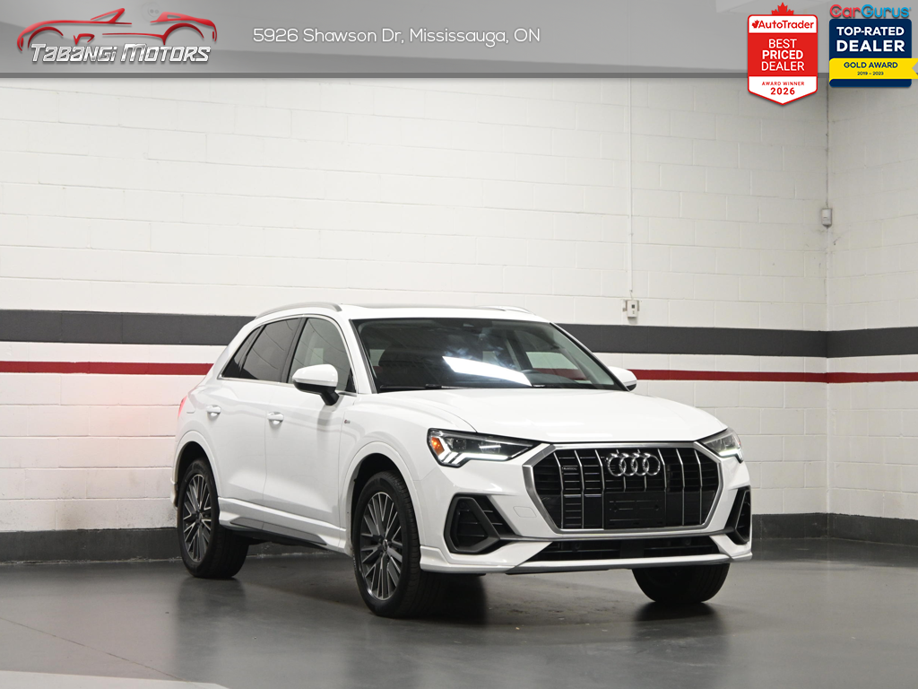 2022 Audi Q3 Progressiv S-Line No Accident Ambient Light Panor