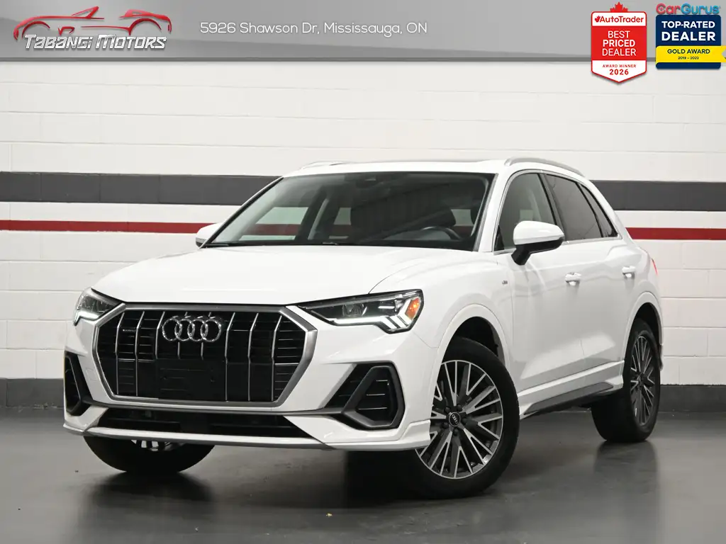 2022 Audi Q3 Progressiv S-Line No Accident Ambient Light Panor