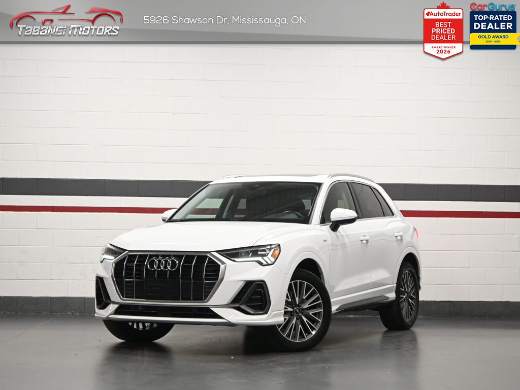 2022 Audi Q3 Progressiv S-Line No Accident Ambient Light Panor