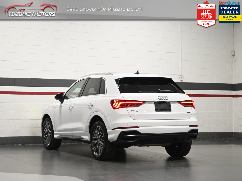 2022 Audi Q3 Progressiv S-Line No Accident Ambient Light Panor