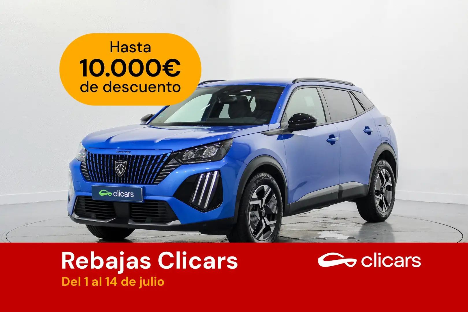 Peugeot 2008 1.2 PureTech S&S Allure 100 Azul - 1