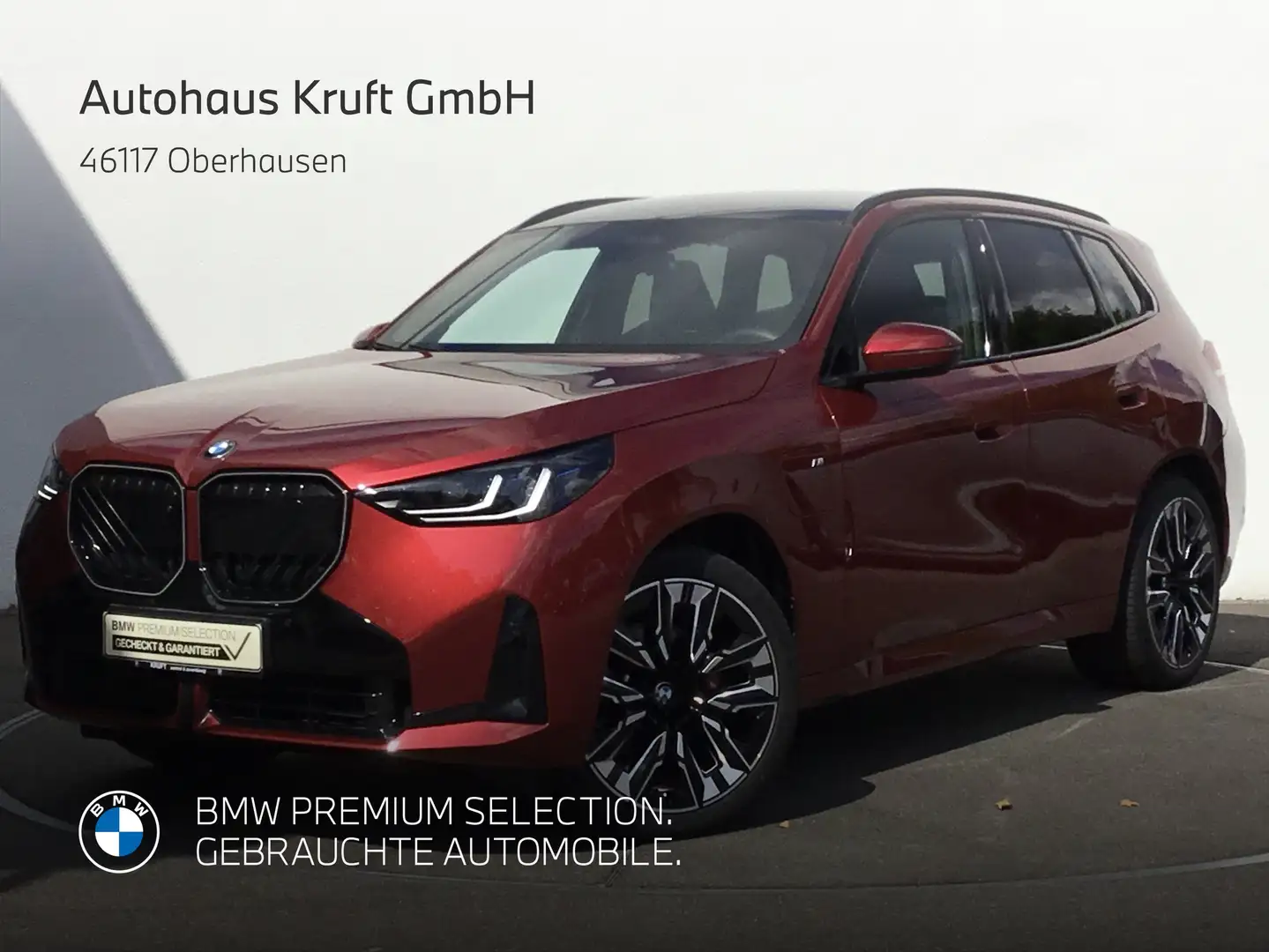 BMW X3 xDrive30e M SPORT PRO+PANO+AHK+E SITZE+KAMERA Rouge - 2