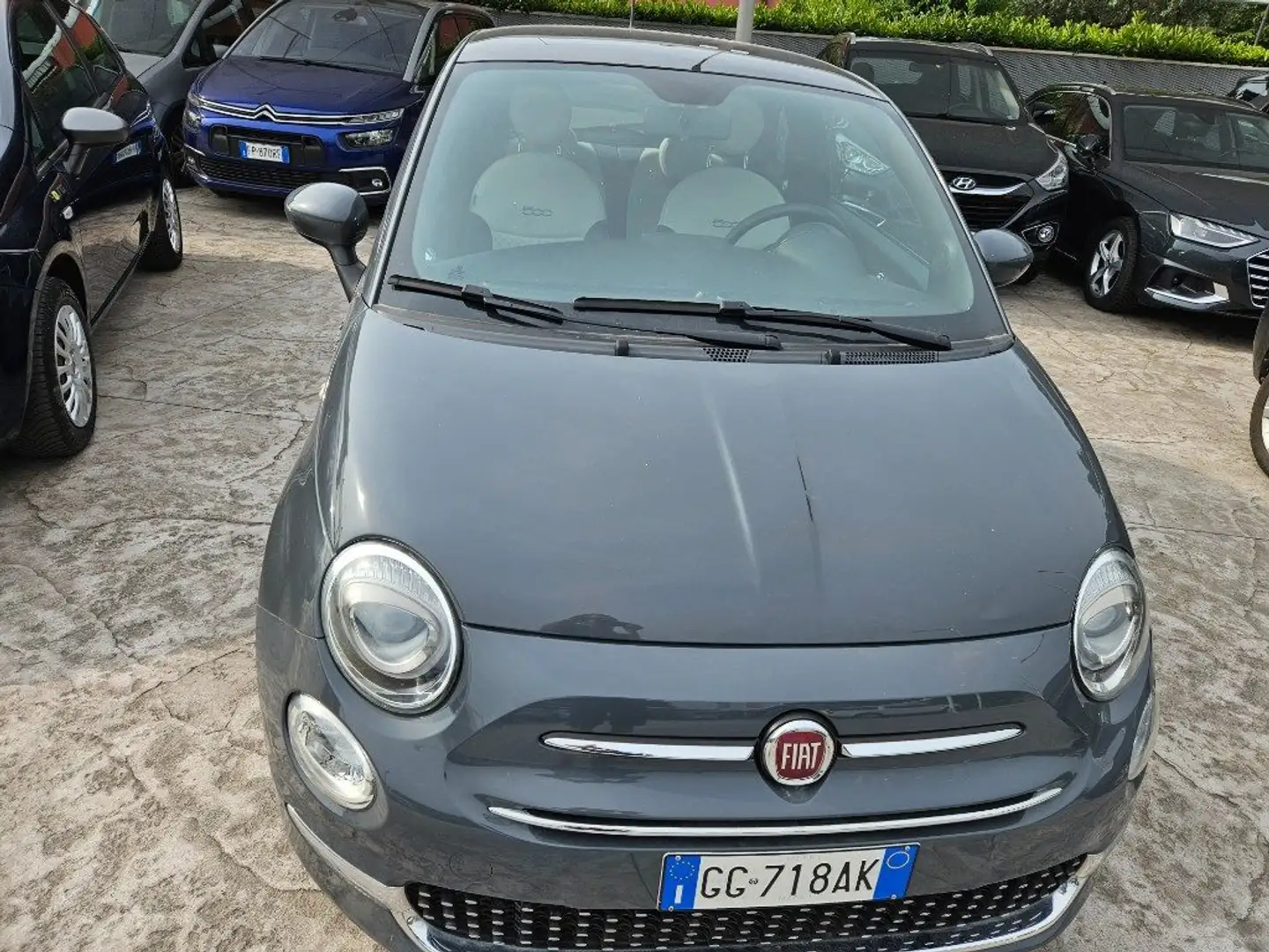 Fiat 500 1.0 Hybrid Dolcevita Grigio - 2