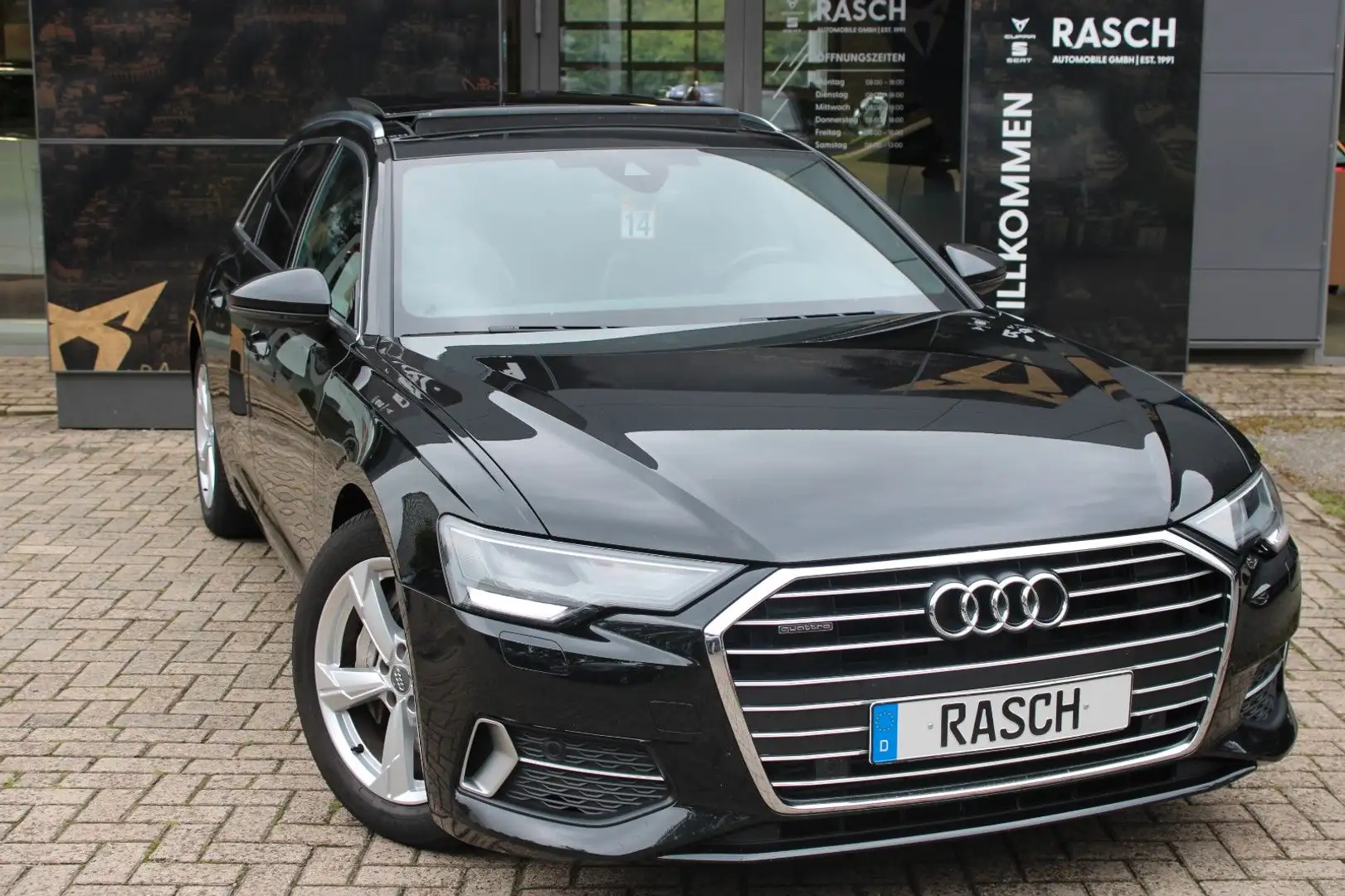 Audi A6 Avant 45 TDI Quattro +AHK+LED+PANO+RFK+LEDER+ Schwarz - 2