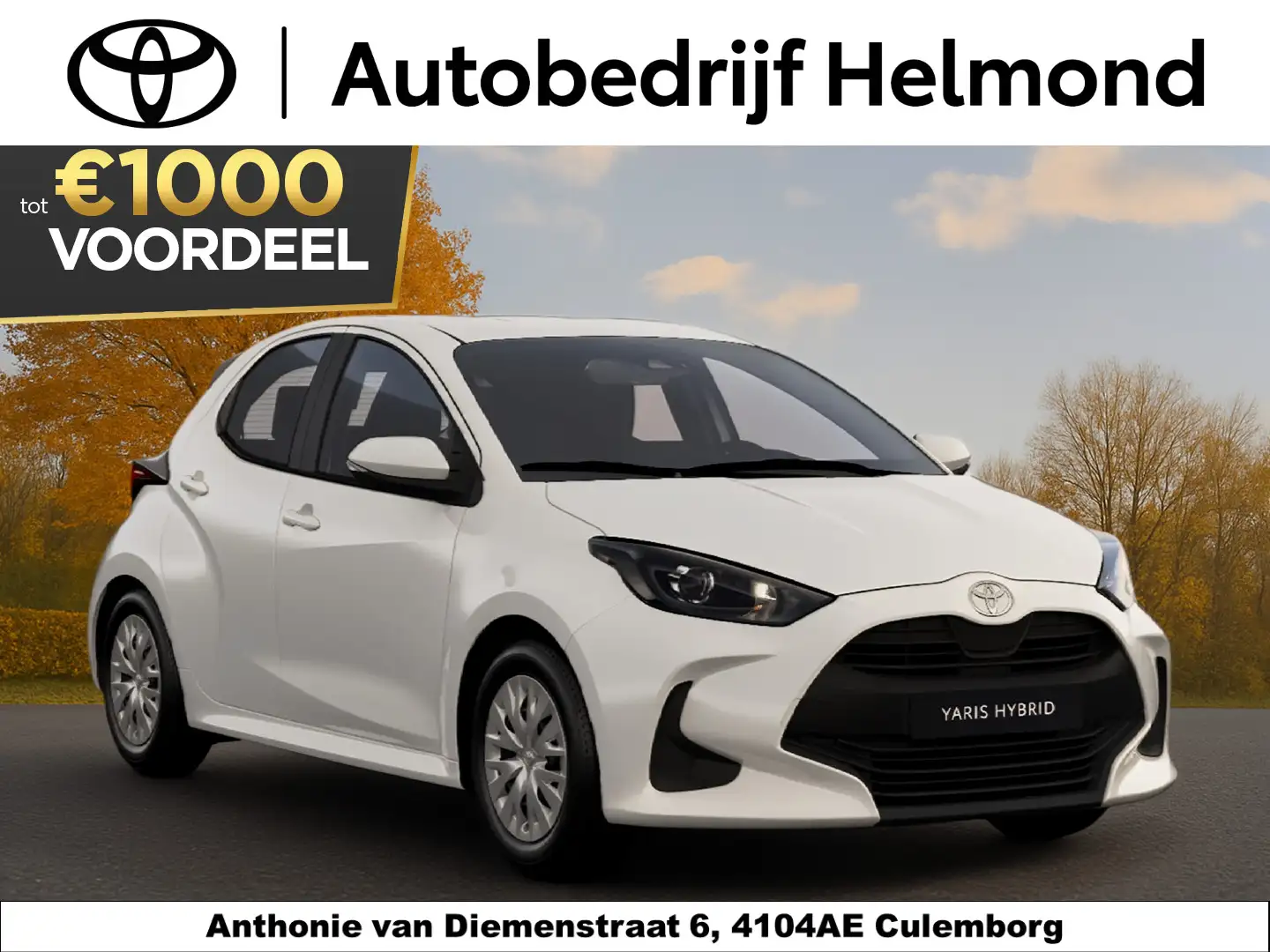 Toyota Yaris 1.5 Hybrid 115 Comfort €25.895,- RIJKLAAR! Nu €1.0 - 1
