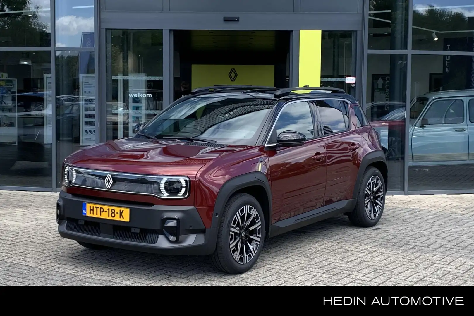Renault R 4 comfort range iconic 52 kWh | Verwarmbare voorstoe Rood - 1