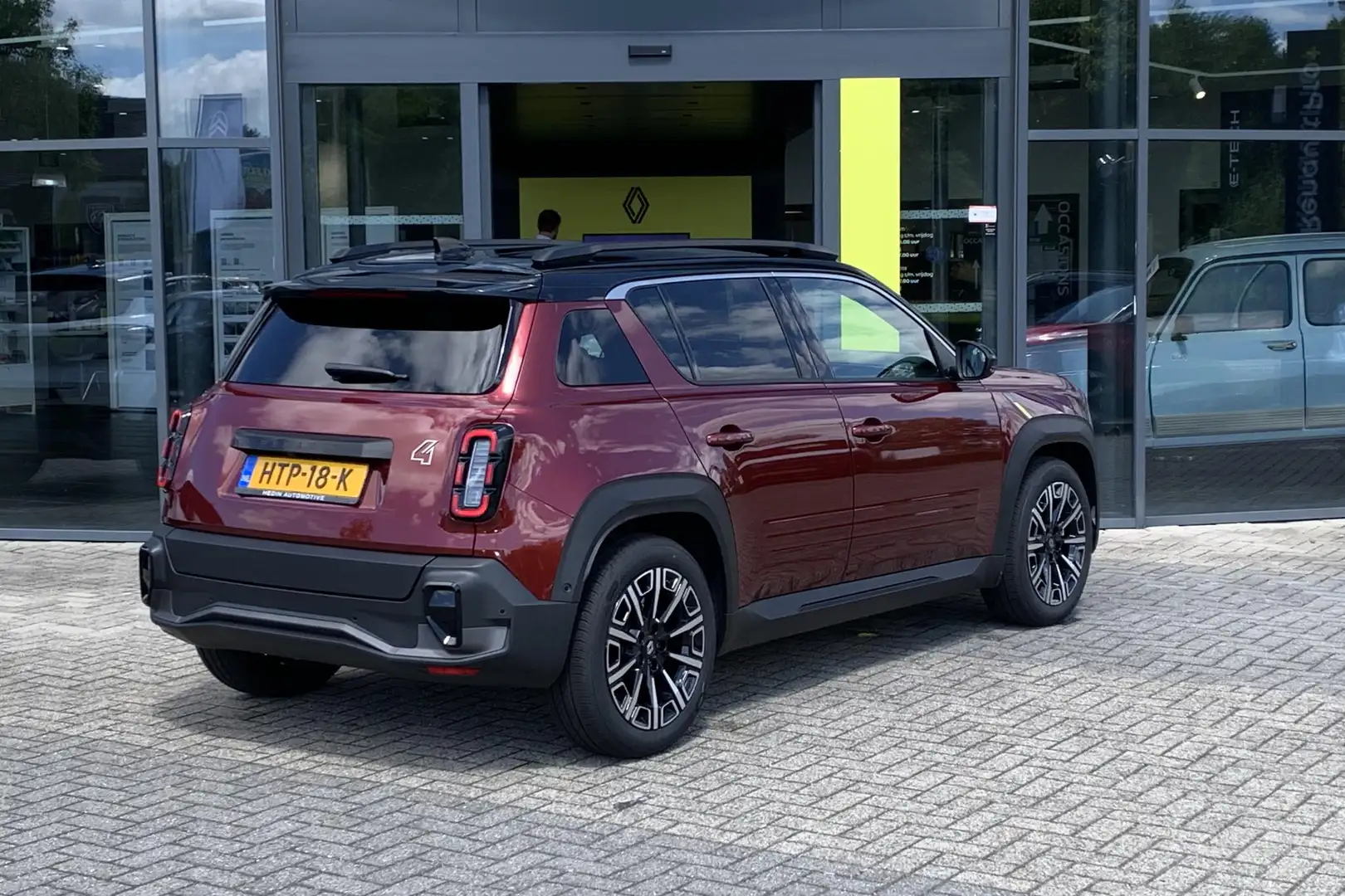 Renault R 4 comfort range iconic 52 kWh | Verwarmbare voorstoe Rood - 2