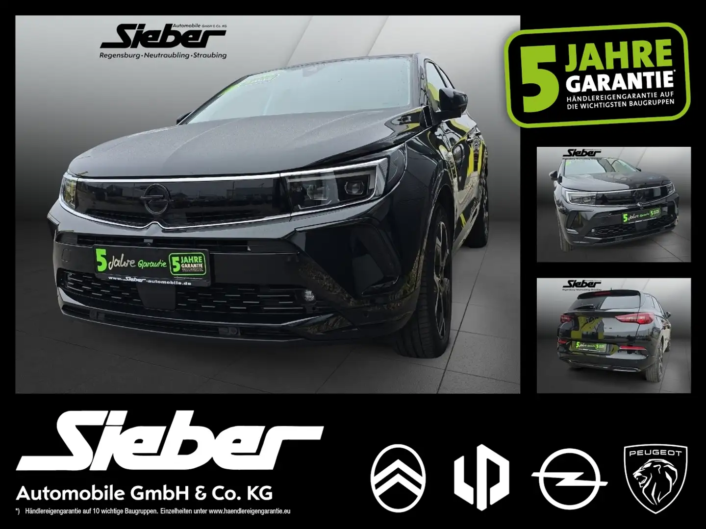 Opel Grandland 1.5 D GS Line **Anhängerkupplung** Schwarz - 1