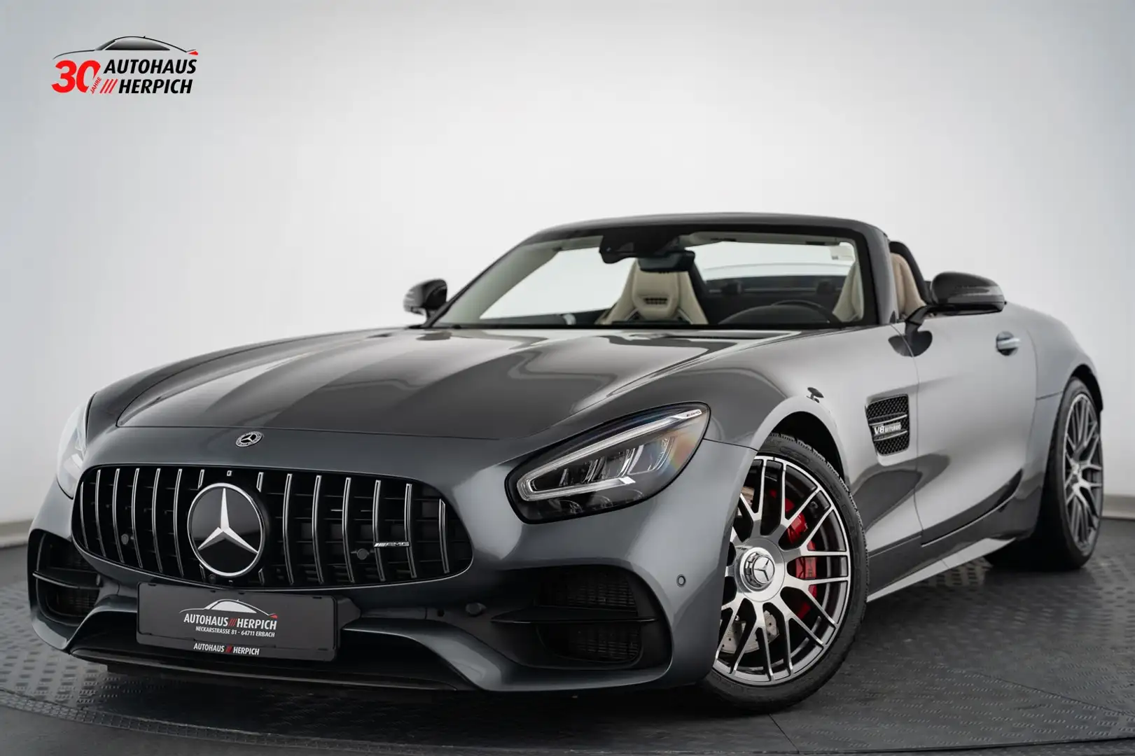 Mercedes-Benz AMG GT Roadster Grau   Beige Carbon Sportsitze Gris - 1