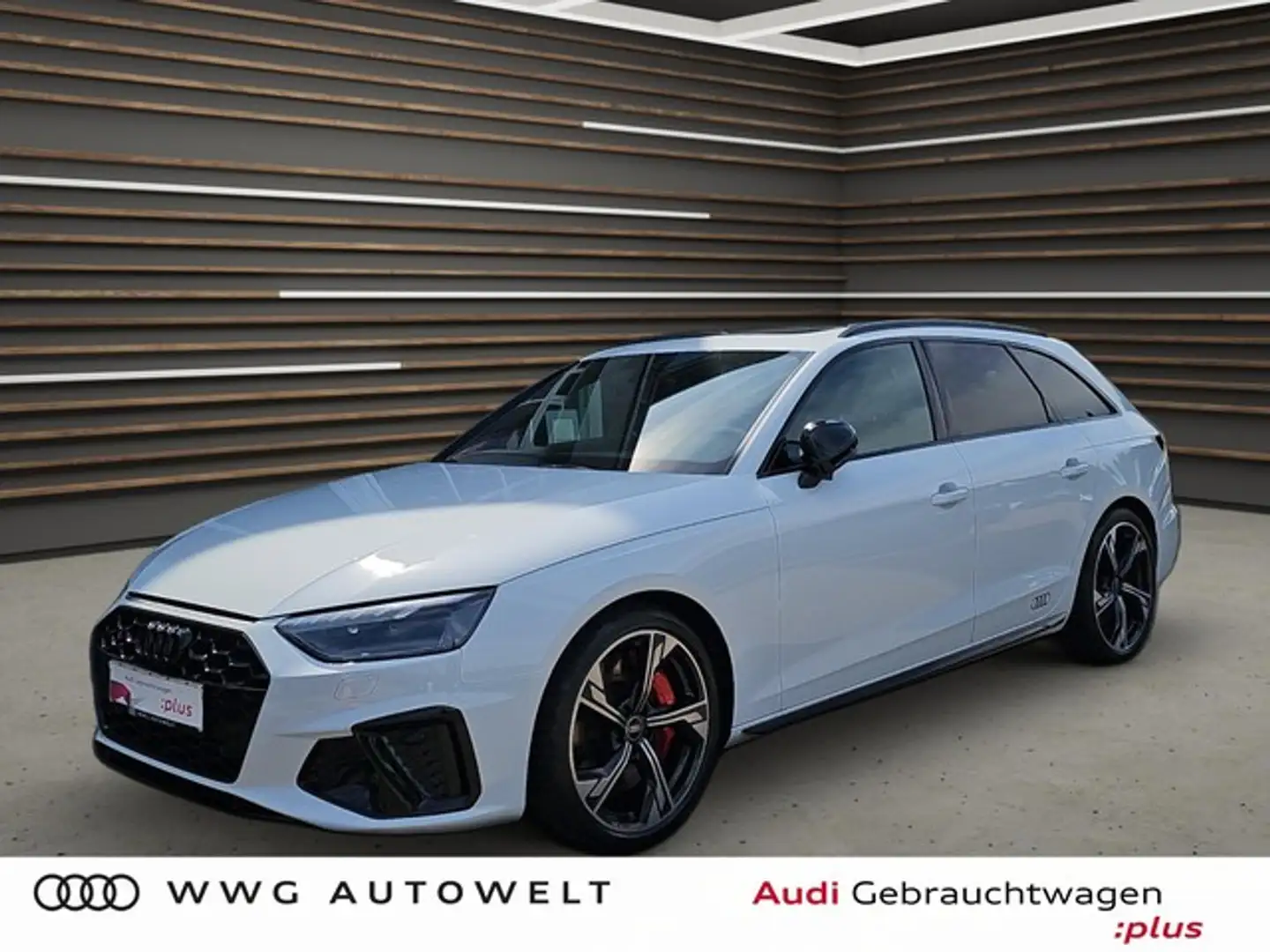 Audi S4 Avant 3.0 TDI quattro Tiptr. AHK Matrix Pano Weiß - 1